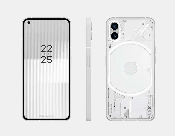 Nothing Phone 1 5G Unlocked Smartphone - 256GB Storage 12GB RAM Dual SIM GSM - White | Premium Android Phone for Gaming, Streaming & Productivity
