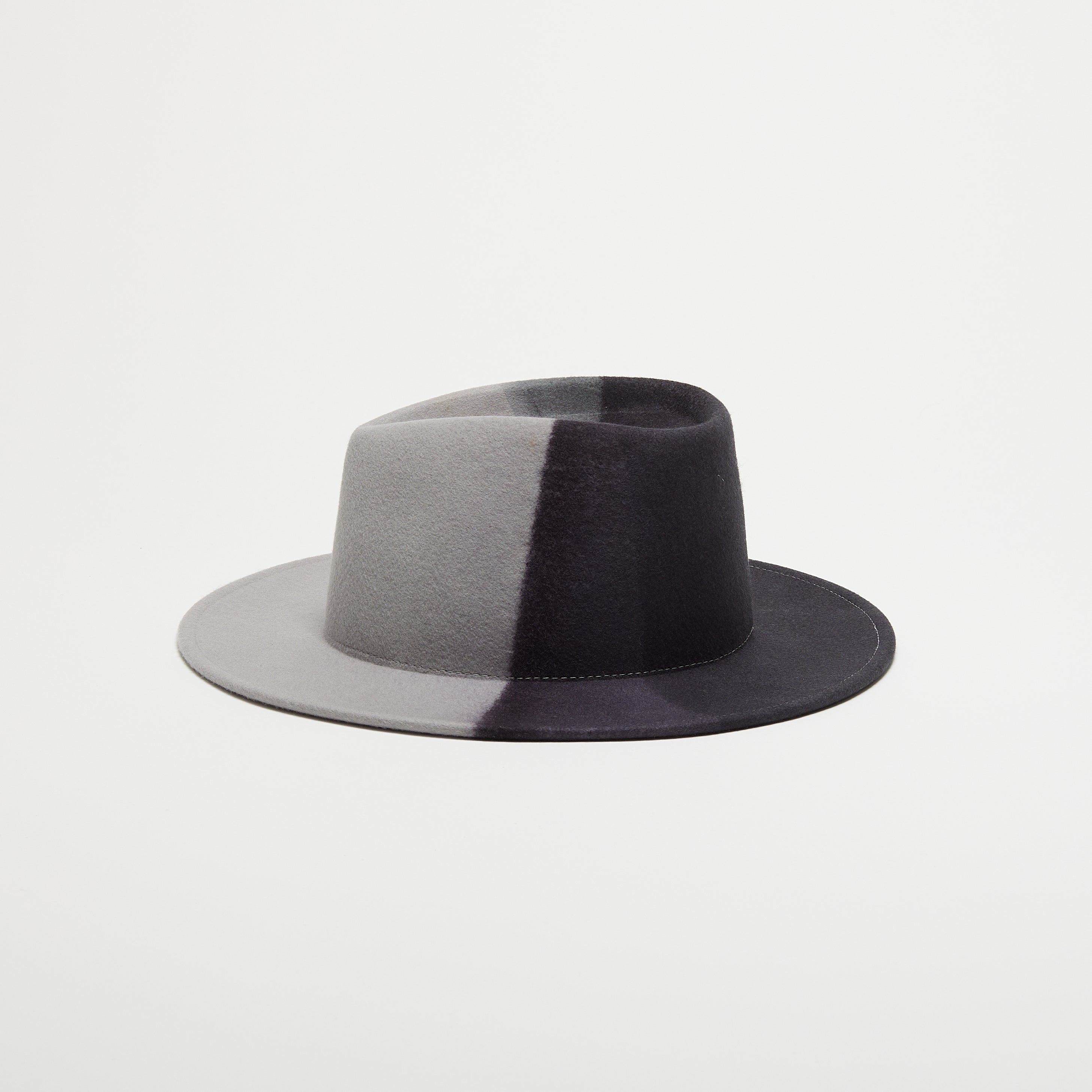 Stylish Blaine Prism Print Fedora Hat for Men & Women - Trendy Geometric Pattern Sun Hat for Outdoor, Beach, and Party Wear