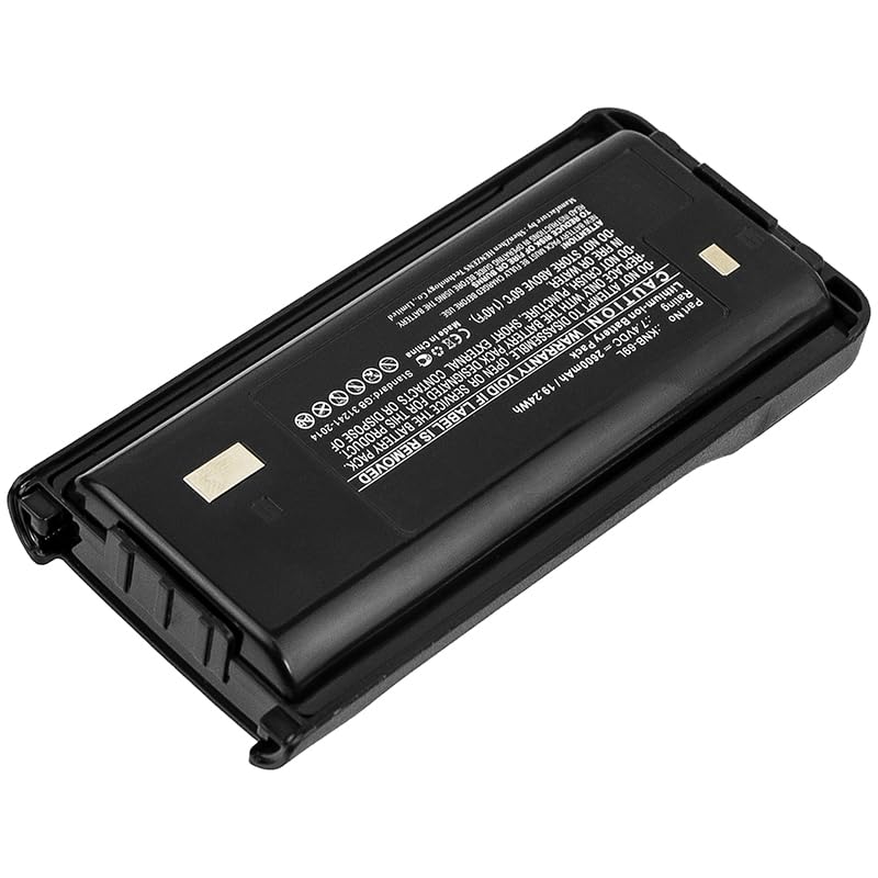 Synergy Digital 2-Way Radio Battery - 2600mAh Li-ion 7.4V Replacement for Kenwood TK-2400VP & KNB-69L | Long-Lasting Power for Construction, Security & Outdoor Communication