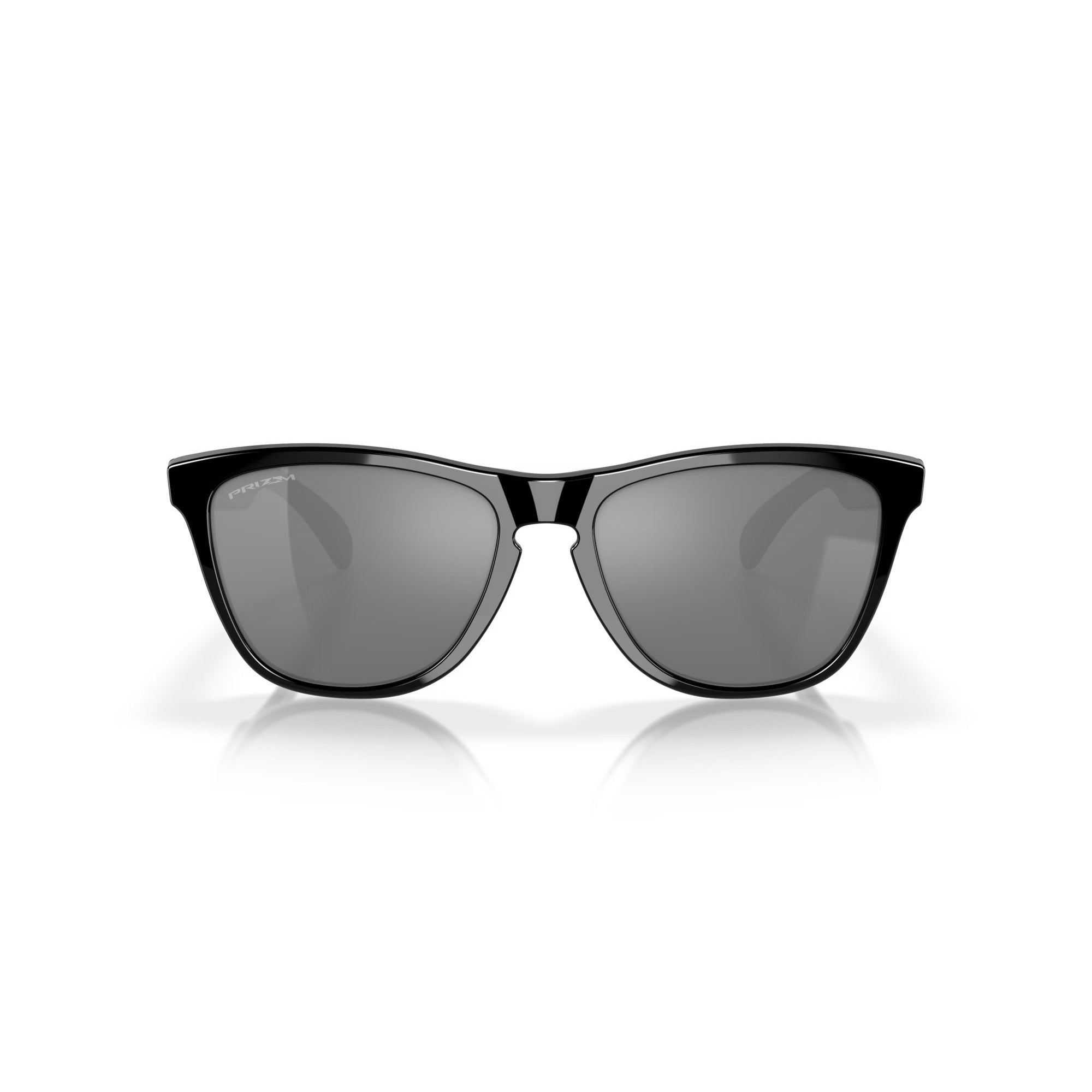 Oakley Frogskins Sunglasses - Polished Black Frame with 100% UV Protection - Perfect for Outdoor Sports, Running & Beach Activities