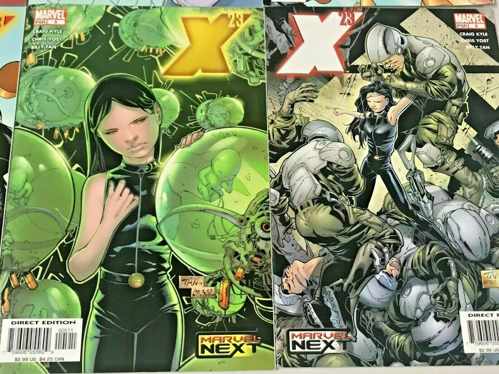 X-23 #1-6 VF/NM Lot (6 Books) - 2005 Marvel Next Comics - Complete Comic Book Collection for Marvel Fans & Collectors