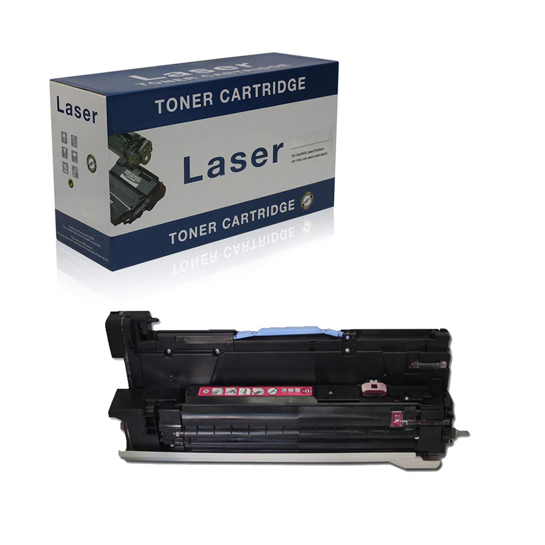 High-Quality Compatible Cyan Drum Unit Replacement for HP 824A CB384A CB385A CB386A CB387A - Works with HP Color LaserJet CM6030 CM6040 CM6040I CM6040X CP6015 CP6015N Printers - Perfect for Office Printing & Home Office Use