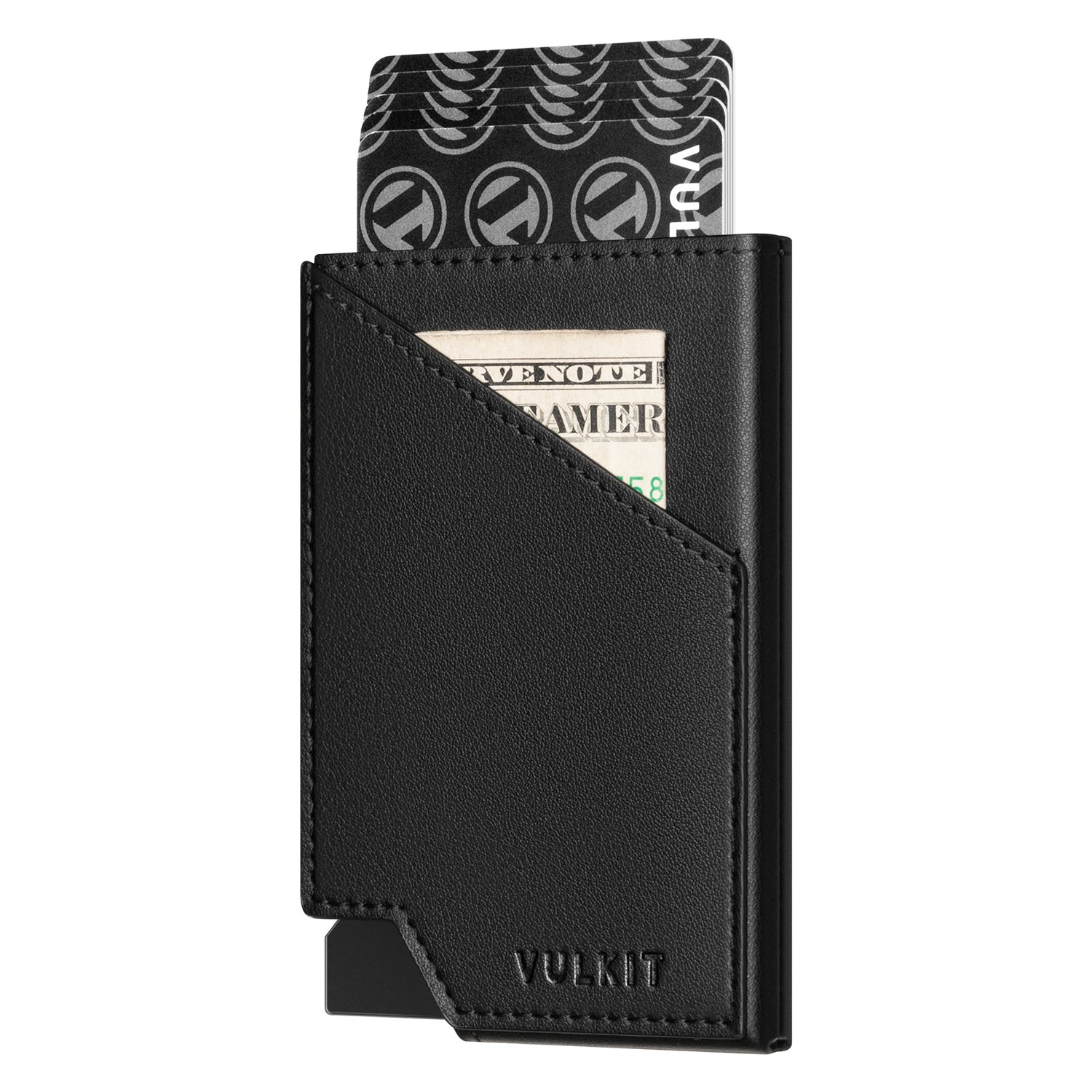 VC401 New Patented Slim Card Holder with Front & Back Pockets - Perfect for Credit Cards, IDs & Cash - Ideal for Travel, Business & Everyday Use