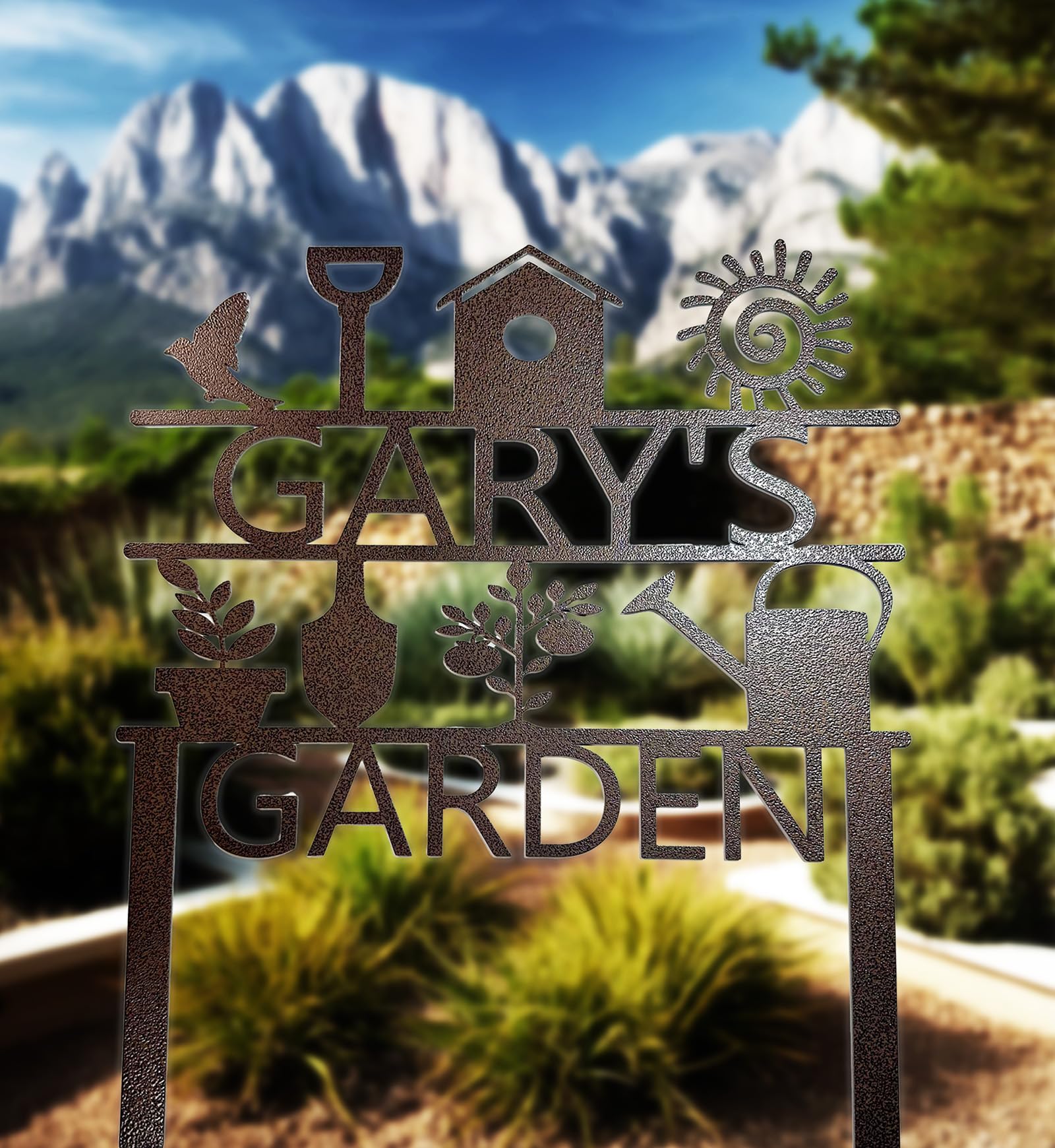 Custom Personalized Garden Sign - 20
