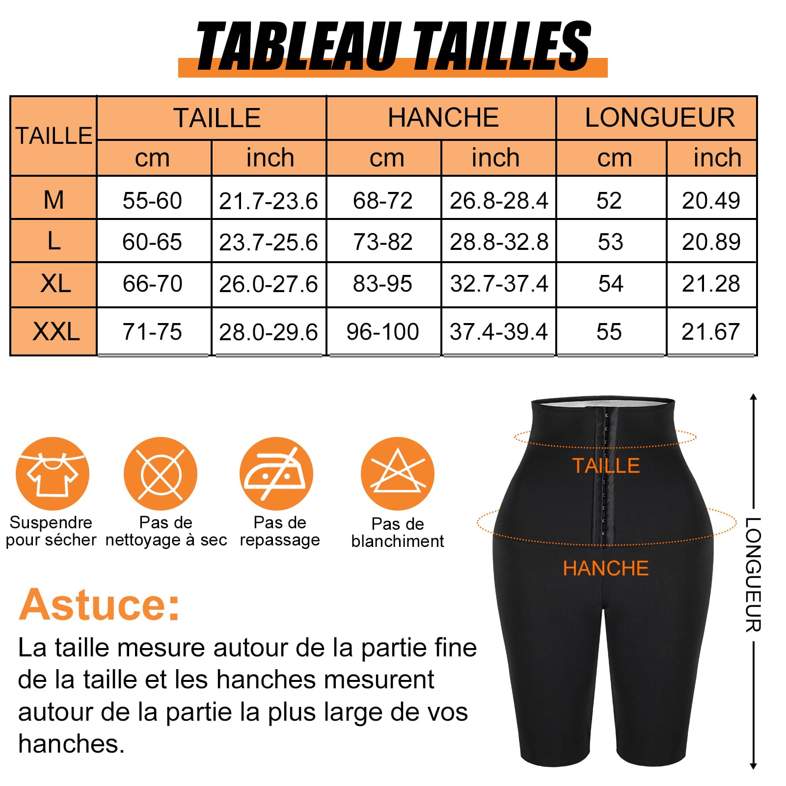 Women's Sweat Pants for Weight Loss - Sauna Slimming Shorts & Leggings for Fitness, Gym, Yoga - Flat Tummy Workout Clothes - Perfect for Exercise, Running & Home Workouts