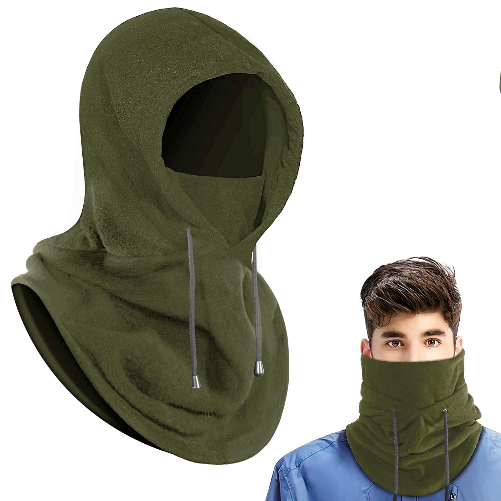 Warm Fleece Balaclava Ski Mask for Men & Women - Cold Weather Face Cover for Skiing, Snowboarding, Motorcycling & Outdoor Winter Activities