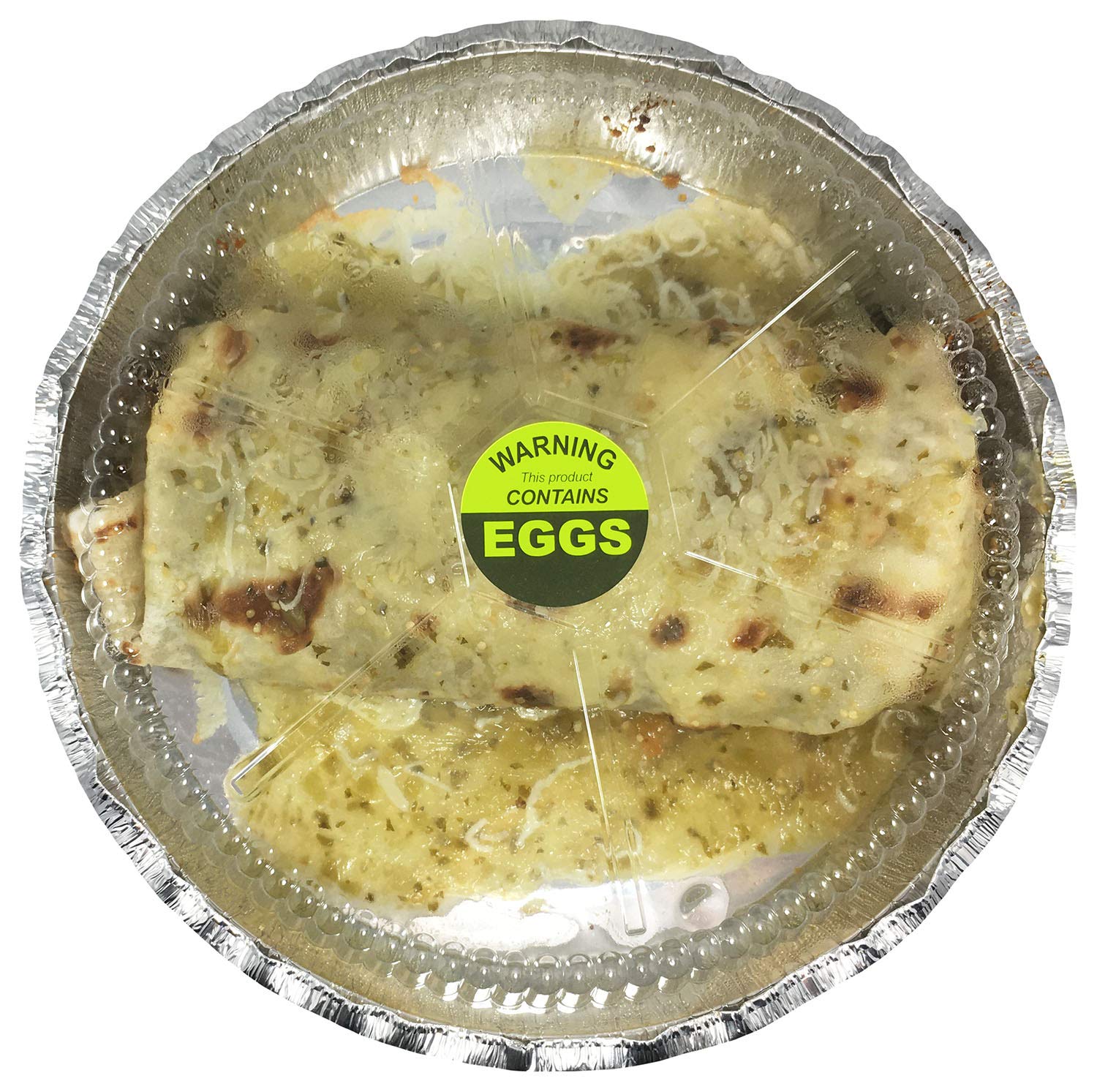 1.5 Inch Egg Warning Stickers - 500 Pack for Food Safety Labels