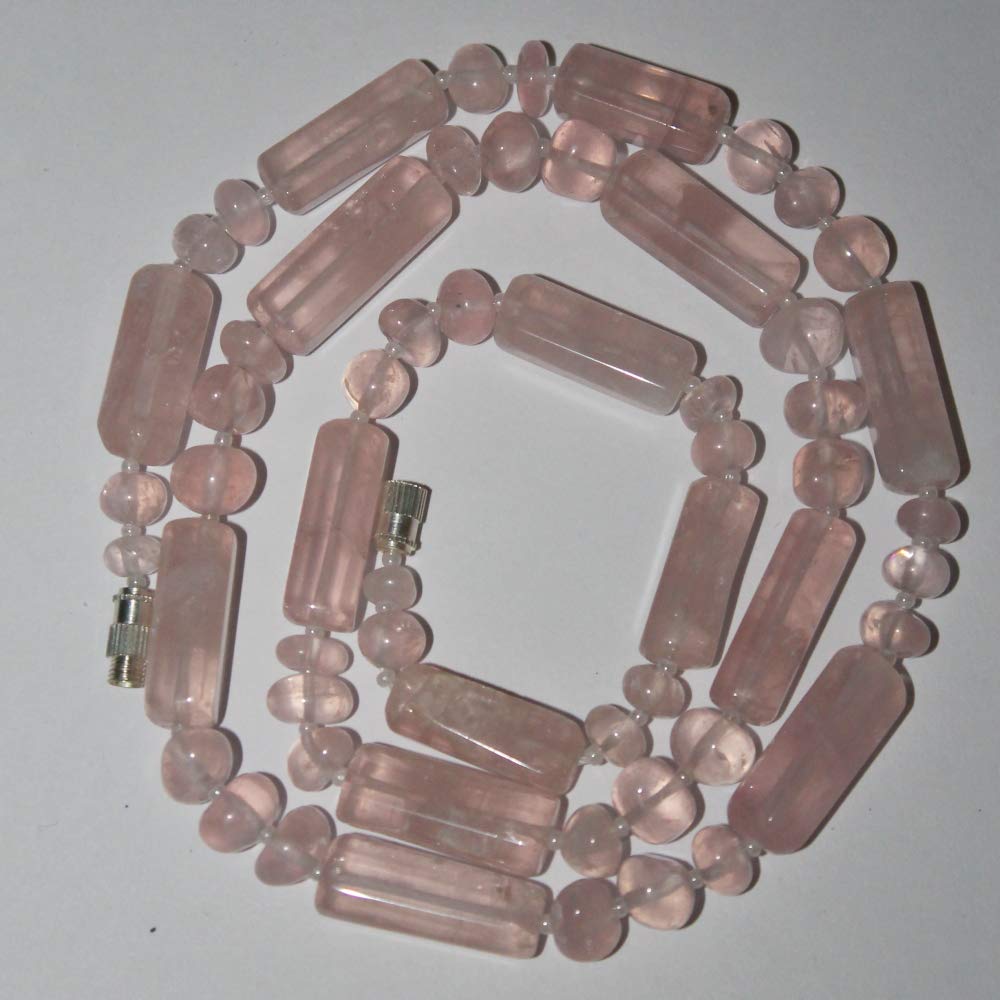 Rose Quartz Necklace for Women - Healing Crystal Jewelry for Love & Positive Energy - Perfect for Meditation, Gifts & Everyday Wear