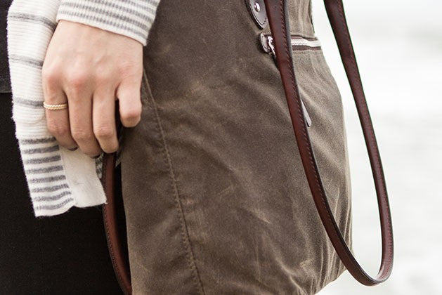 ONA Capri Camera Tote Bag - Premium DSLR & Mirrorless Camera Bag in Dark Tan - Perfect for Travel, Street Photography & Everyday Use