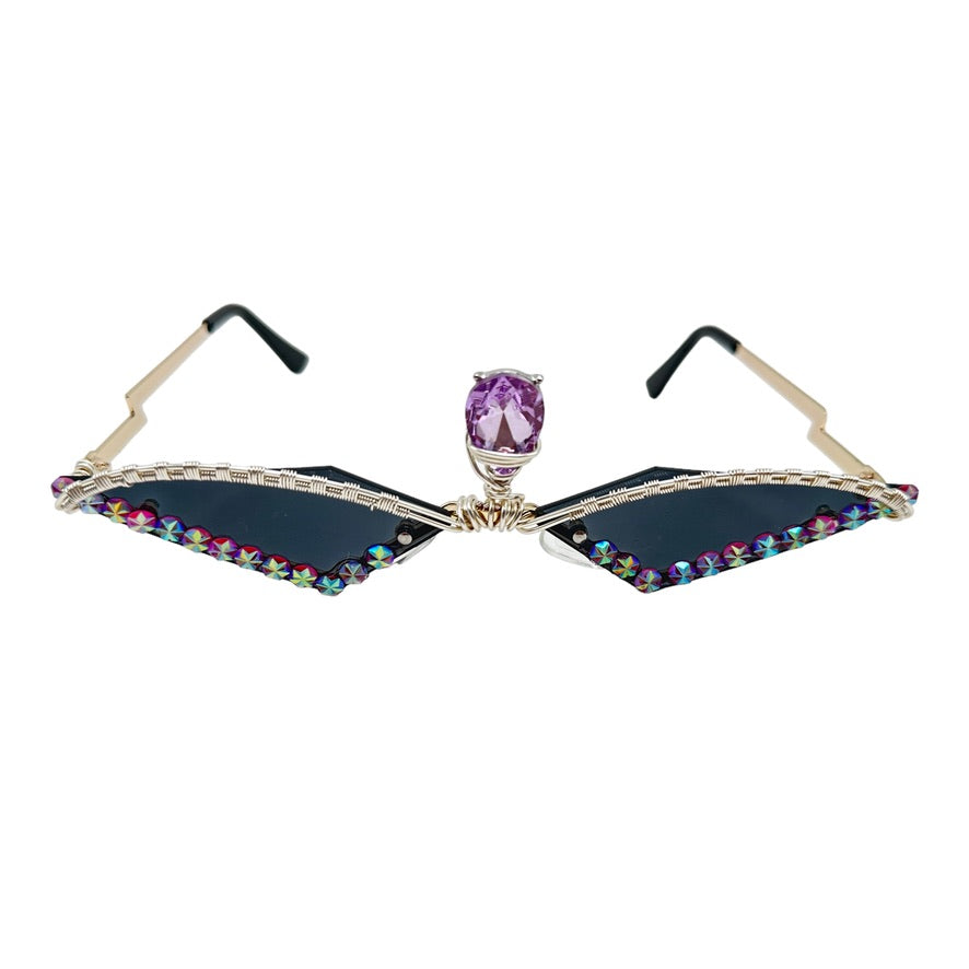 GALACTIC SPARKLE 3rd Eye Chakra Crystal Jewelry - Spiritual Healing Necklace for Meditation, Yoga & Energy Balance