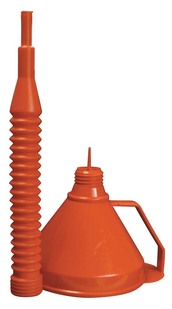 Professional Kitchen Funnel with Removable Filter & Extension - Heavy Duty Stainless Steel for Cooking, Baking, Canning, and Liquid Transfer