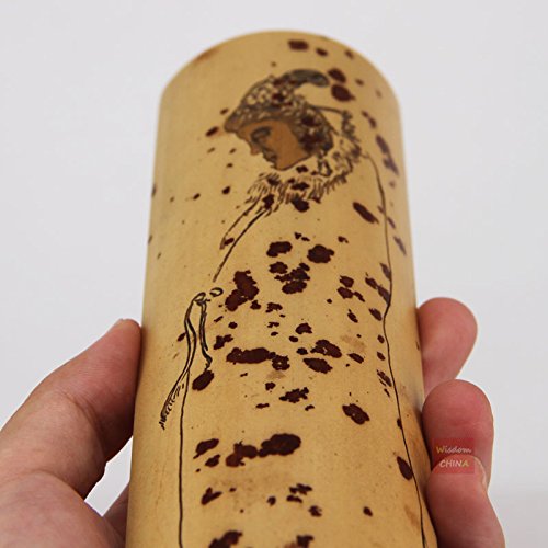 Premium Mottled Bamboo Tea Scoop - Handcrafted Chinese Cha Ze for Gongfu Tea Ceremony | Authentic Xiangfei Zhu Carving | Perfect for Tea Lovers & Collectors | Ideal for Home Tea Brewing & Gift Giving