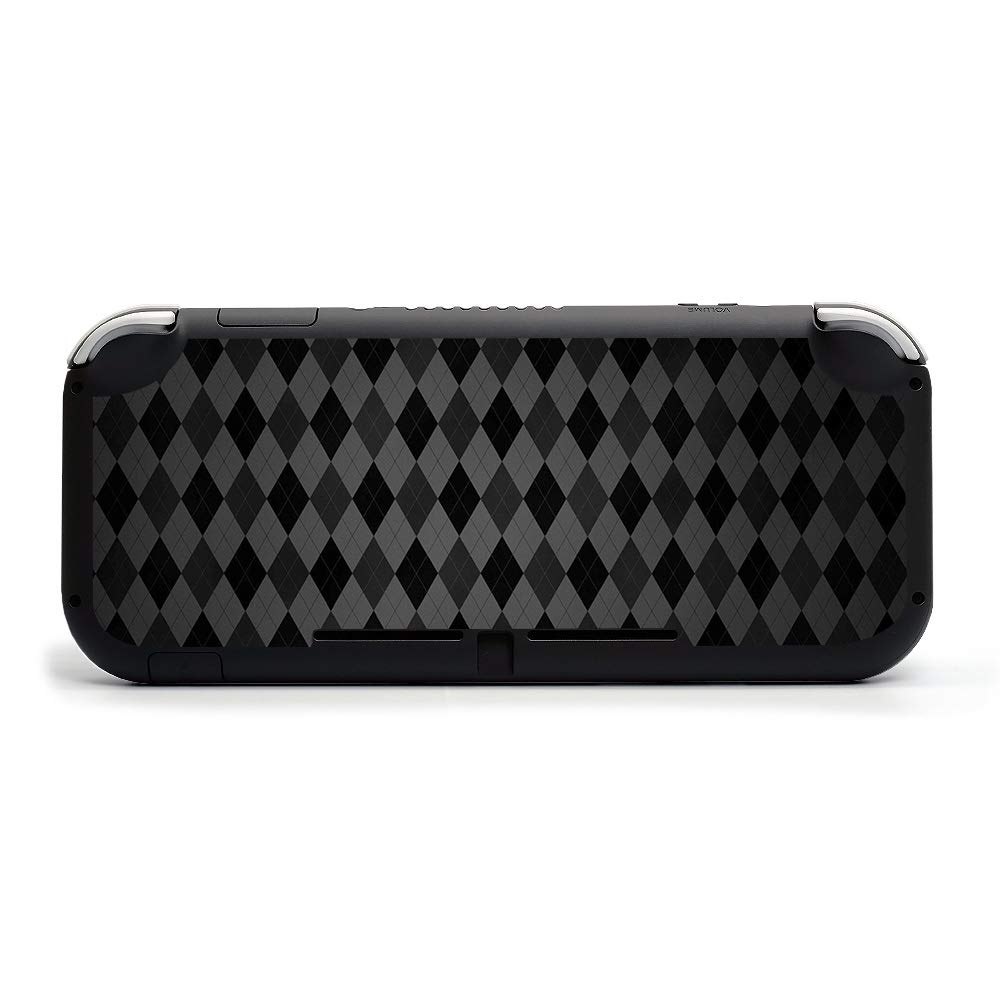 MightySkins Black Argyle Vinyl Decal Wrap Cover for Nintendo Switch Lite - Protective, Durable Skin | Easy to Apply & Remove | Made in USA | Perfect for Gaming Protection & Custom Style