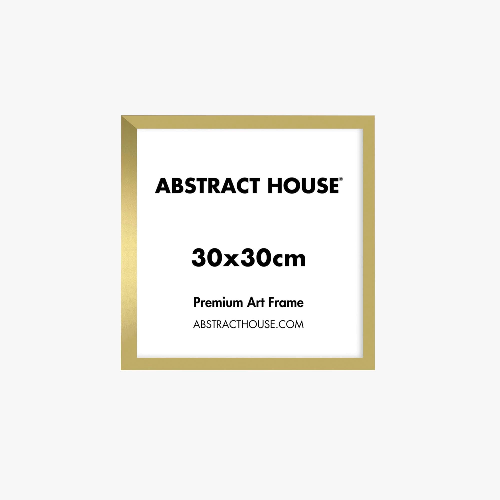 30 x 30 cm Wooden Picture Frame - Premium Solid Wood Display Frame for Photos, Artwork, and Posters - Perfect for Home Decor, Office, and Gift Giving