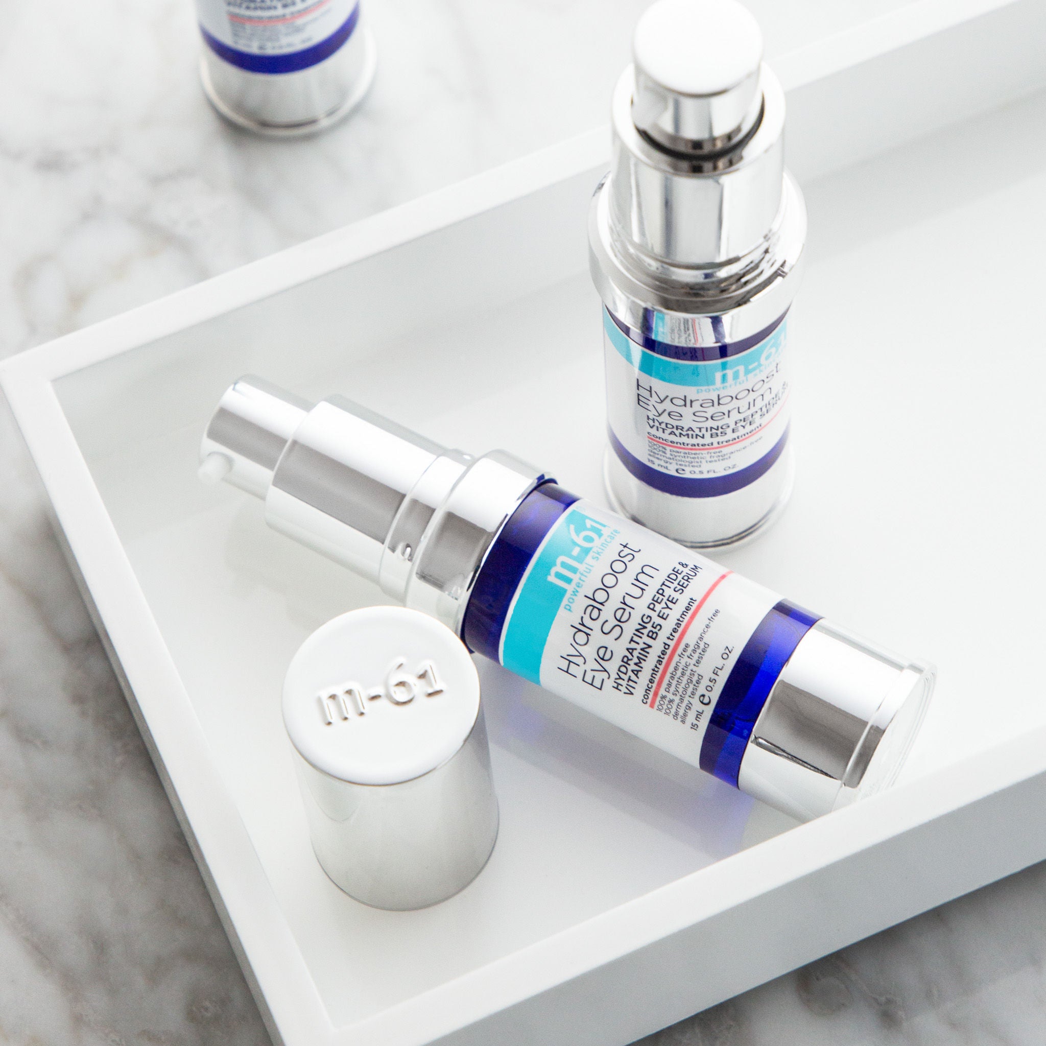 Hydraboost Eye Serum for Dark Circles & Puffiness - Anti-Aging Eye Treatment with Hyaluronic Acid & Vitamin C - Perfect for Night & Morning Skincare Routine