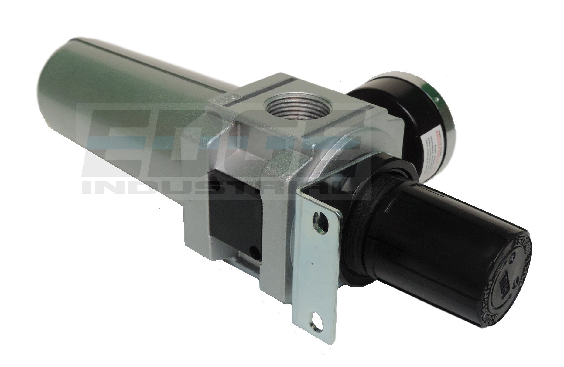 Heavy Duty Compressed Air Filter Regulator Combo with Metal Bowl & Visible Sight Glass - 5 Micron Element (3/4