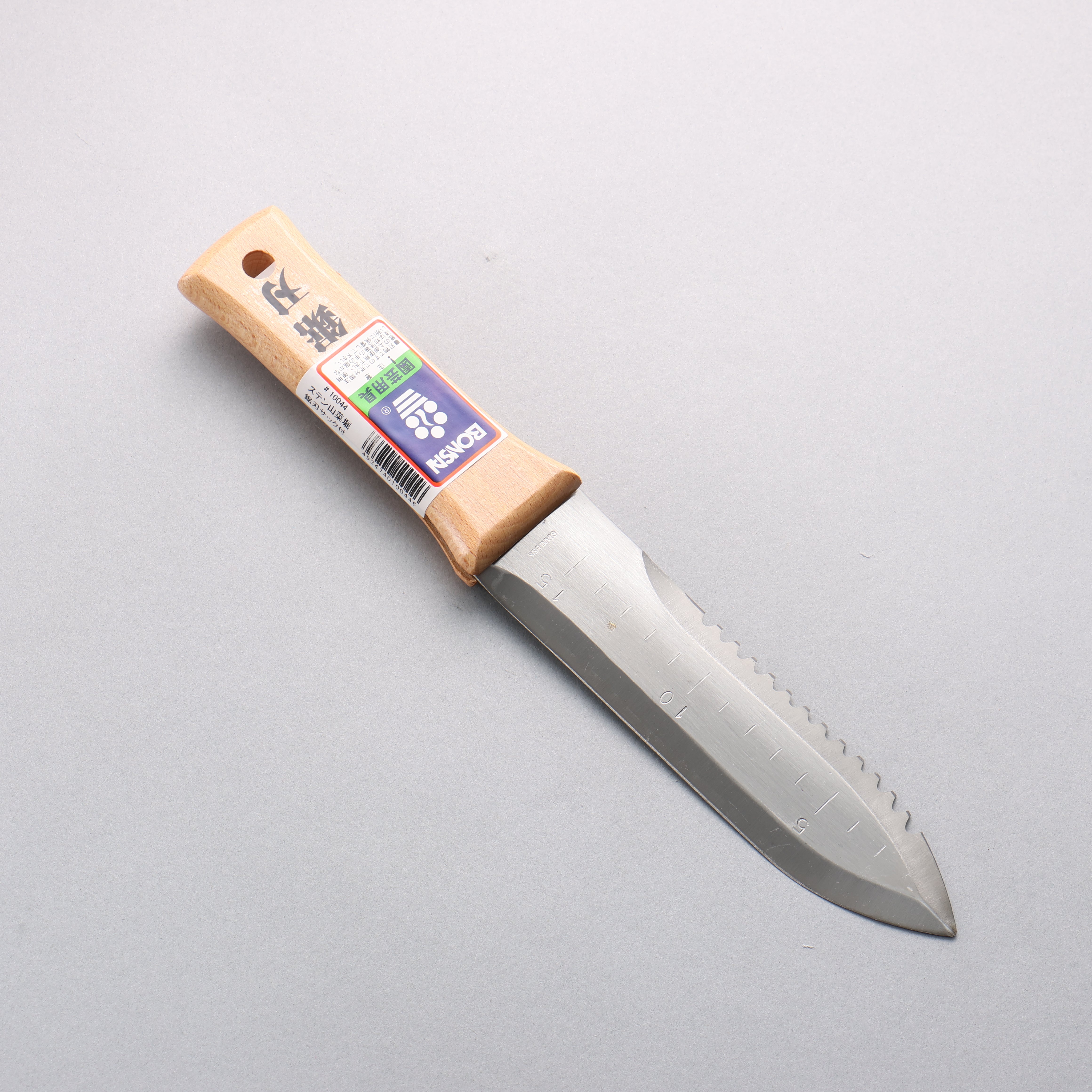 Premium Stainless Steel Bonsai Digging Saw Blade with Sheath - 170mm for Gardening, Landscaping & Wild Vegetable Harvesting - Durable Tool for Pruning, Trimming & Root Cutting