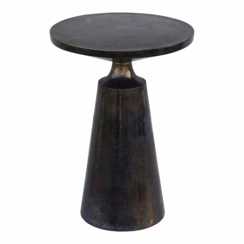 15.5 Inch Modern Accent Table in Grey - Perfect for Living Room, Bedroom, or Office Decor
