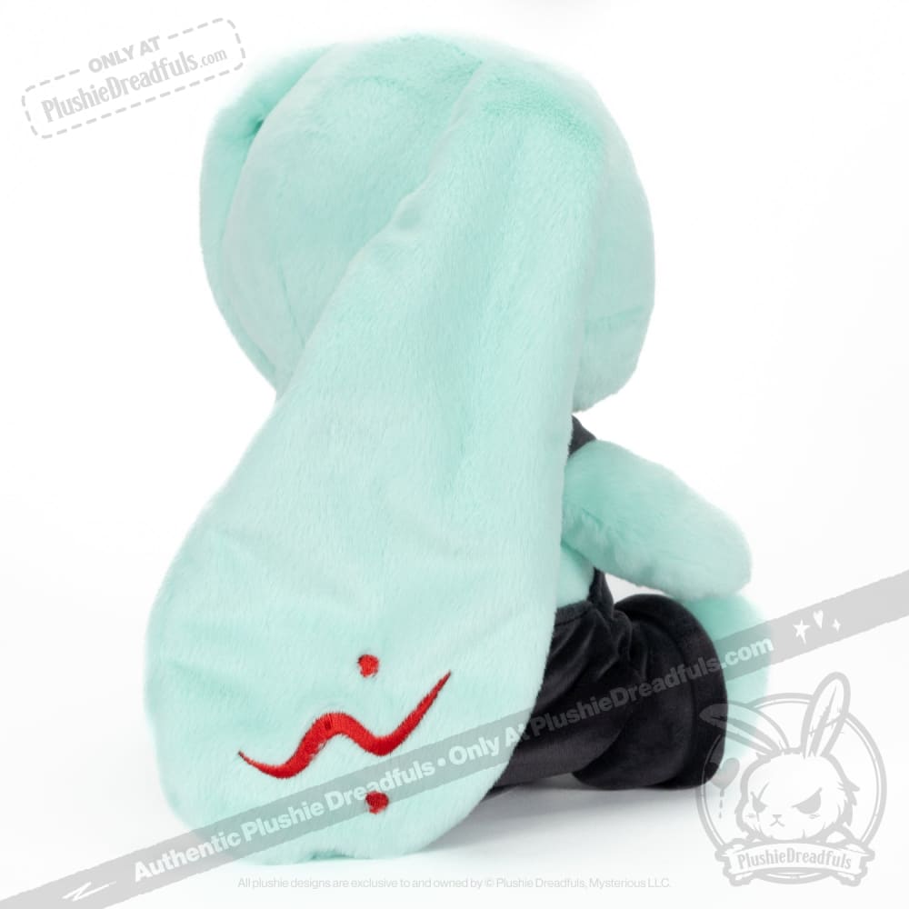 Plushie Dreadfuls Dermatillomania Rabbit Stuffed Animal - Soft Anxiety Relief Toy for Skin Picking Disorder, Cute Emotional Support Plush for Adults & Kids