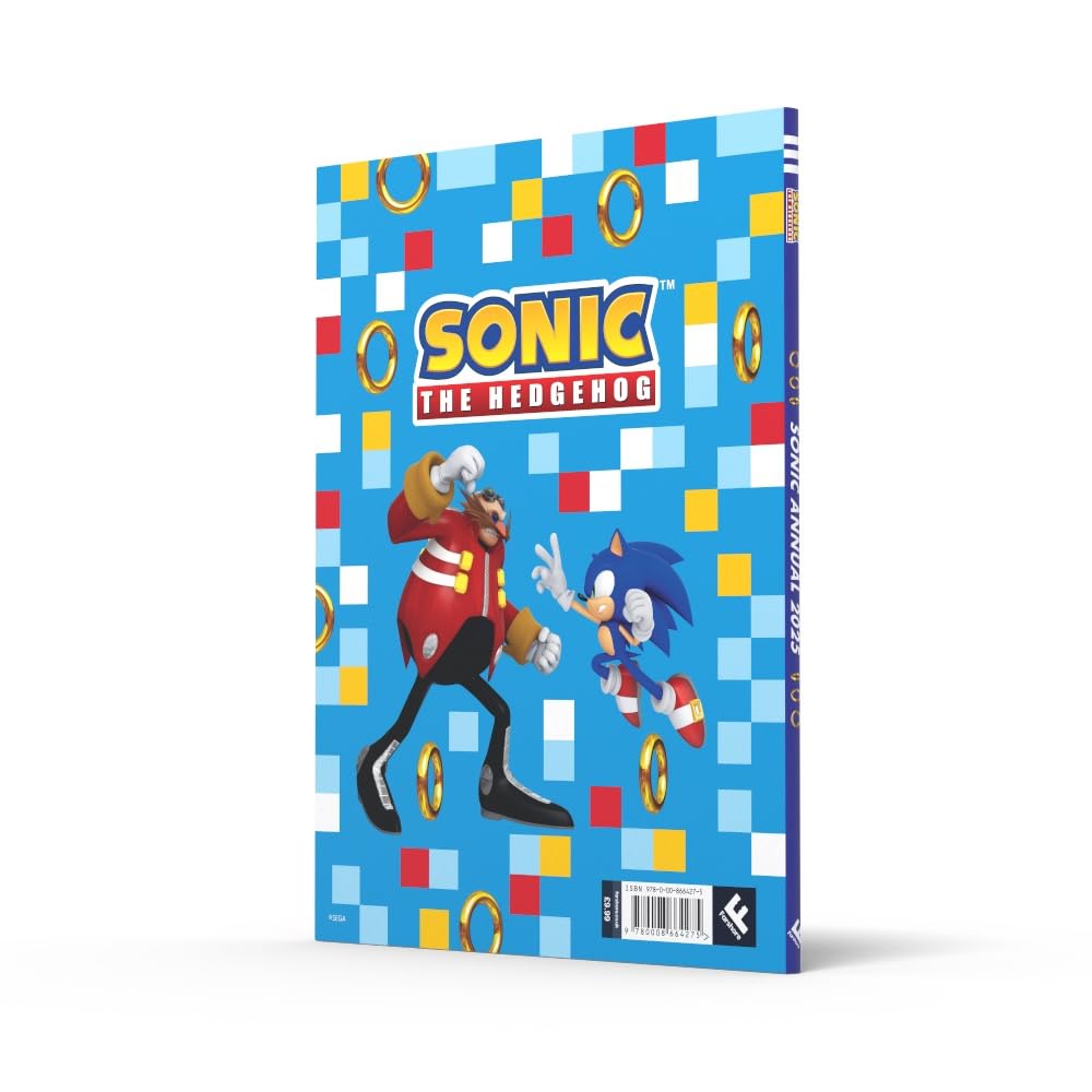 Sonic the Hedgehog Annual 2025 - Brand New 2024 Edition | Perfect Gift for Sonic Game, Movie & TV Show Fans | Great for Birthdays, Holidays & Collectors