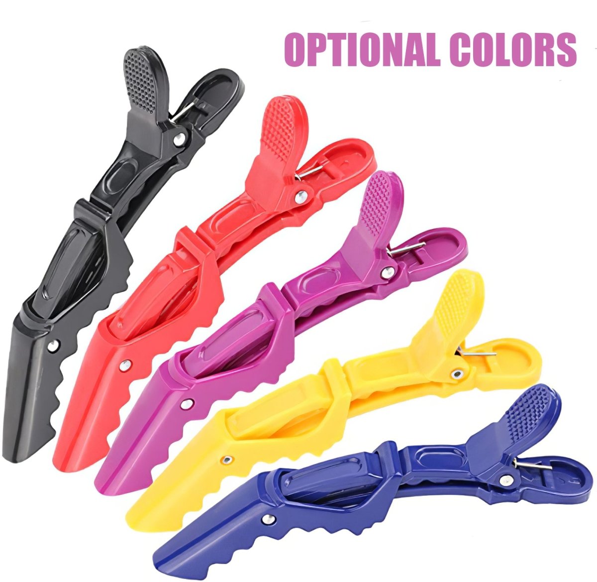 Premium Crocodile Alligator Hair Clip - Fashion Hair Accessory for Women & Girls - Perfect for Parties, Weddings, and Everyday Styling