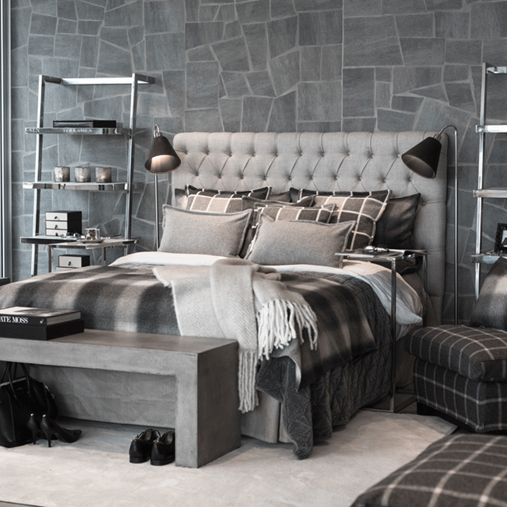Artwood London Upholstered Headboard - Linen Sand Fabric - King & Super King Size - Perfect for Bedroom Decor & Luxury Bed Frames