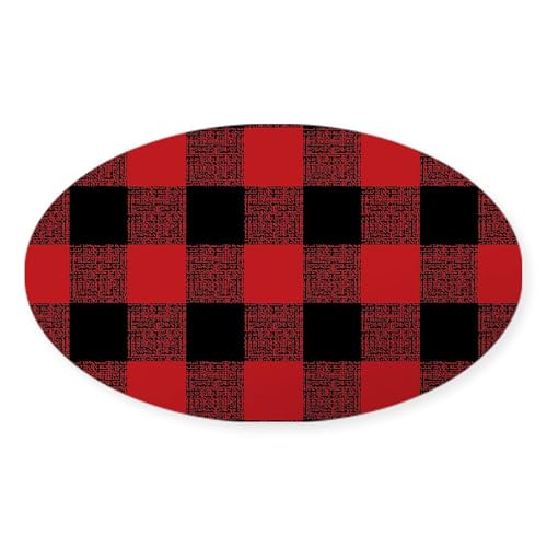 Clear - Buffalo Red Black Plaid