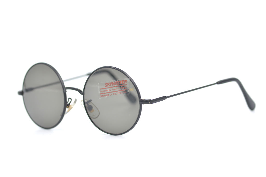 American Optical Skymaster Round MB Sunglasses - Classic Aviator Style for Men & Women - UV Protection & Polarized Lenses - Perfect for Driving, Travel & Outdoor Activities