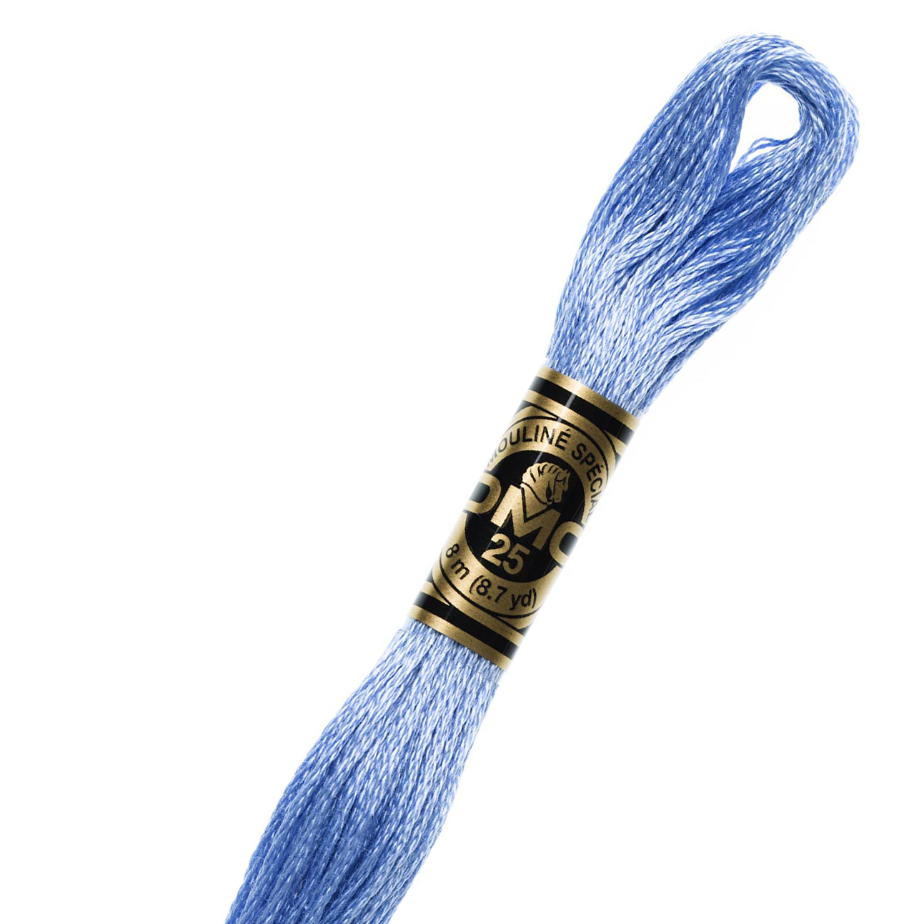 DMC 809 Cotton Embroidery Floss - 6 Stranded Premium Thread for Cross Stitch, Needlework & Hand Embroidery - Perfect for DIY Crafts, Scrapbooking & Home Decor Projects