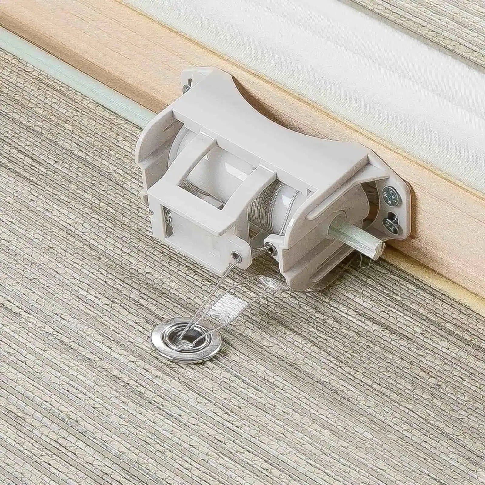 Rae Natural Kenaf Woven Wood Window Shades - Light Khaki | Eco-Friendly Bamboo Blinds for Living Room & Bedroom