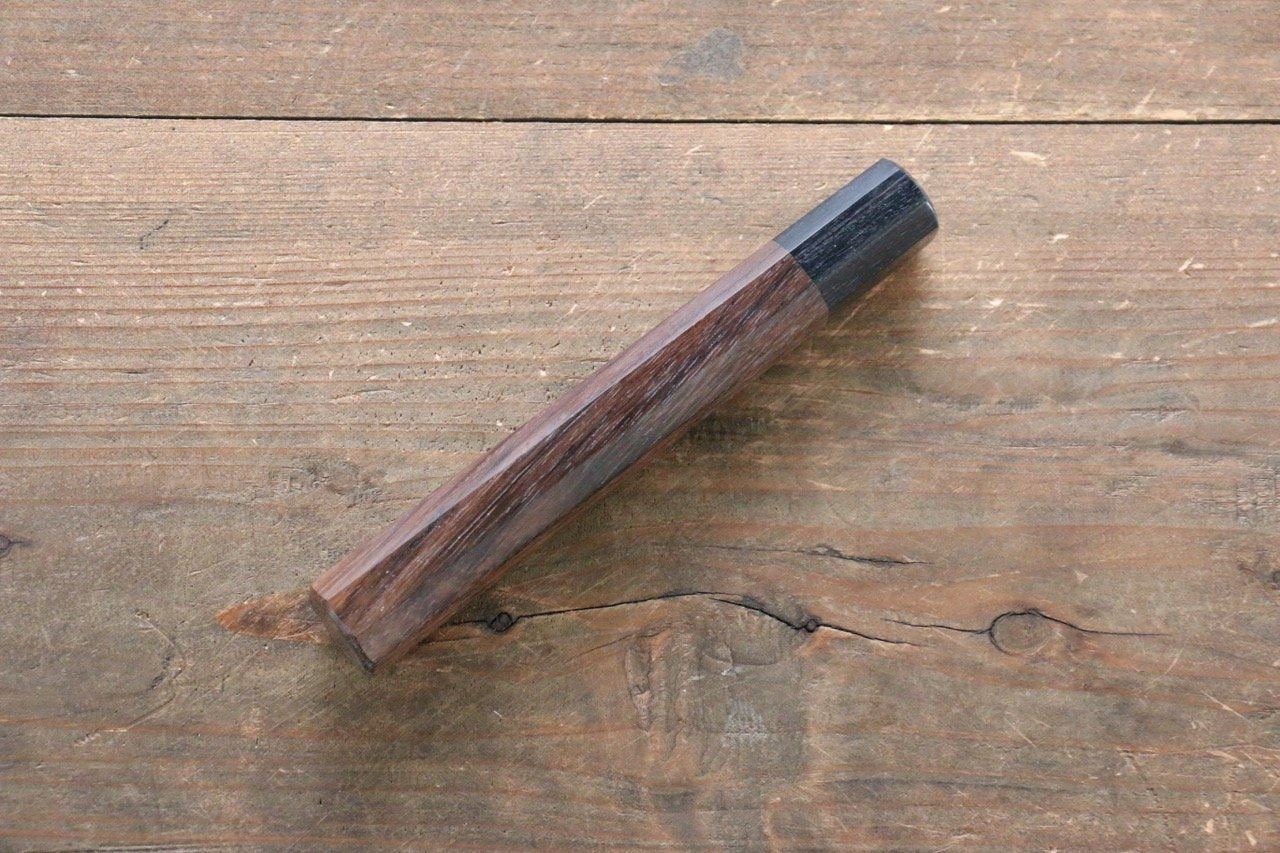 Premium Octagonal Rosewood Knife Handle for 270mm Sujihiki Slicing Knife - Perfect for Sushi, Meat Carving & Japanese Cuisine