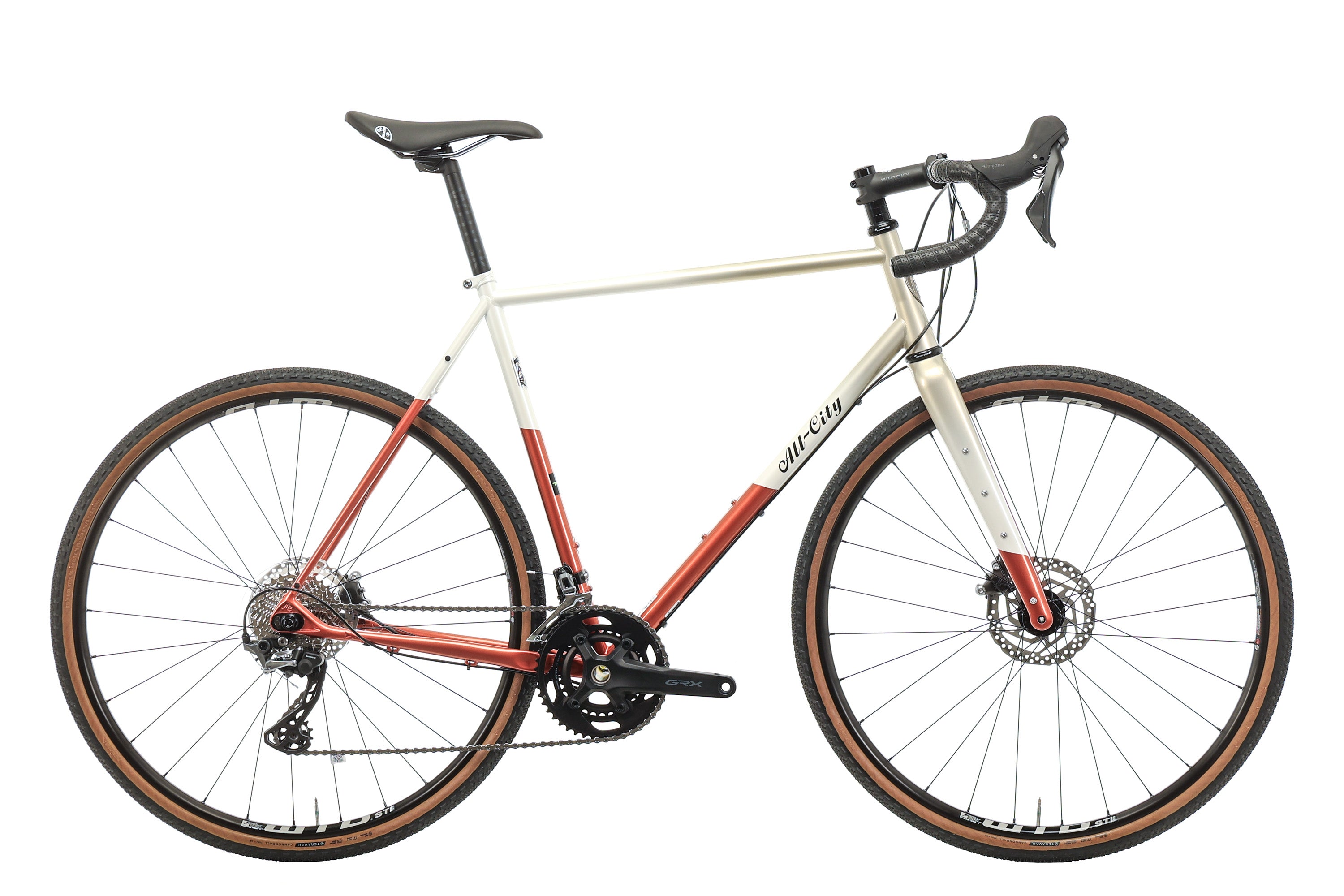 2024 All City Cosmic Stallion GRX Gravel Bike - 58cm Adventure & Commuting Road Bike for Men & Women - Perfect for Off-Road Trails, Urban Riding & Long-Distance Cycling