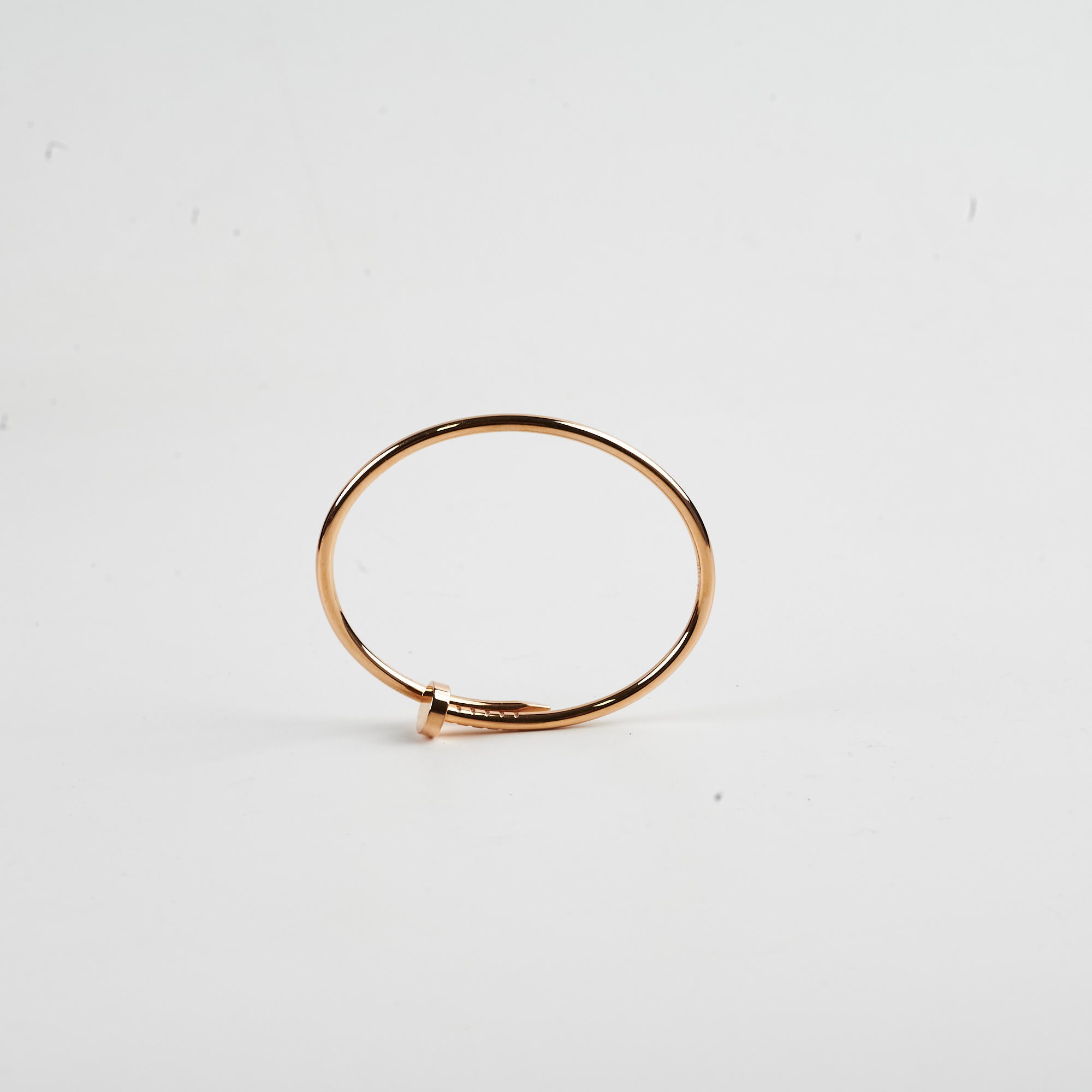 Cartier Juste Un Clou Bracelet 14 Size Small Model 18K Pink Gold Luxury Jewelry for Women - Perfect for Gifts, Weddings & Special Occasions