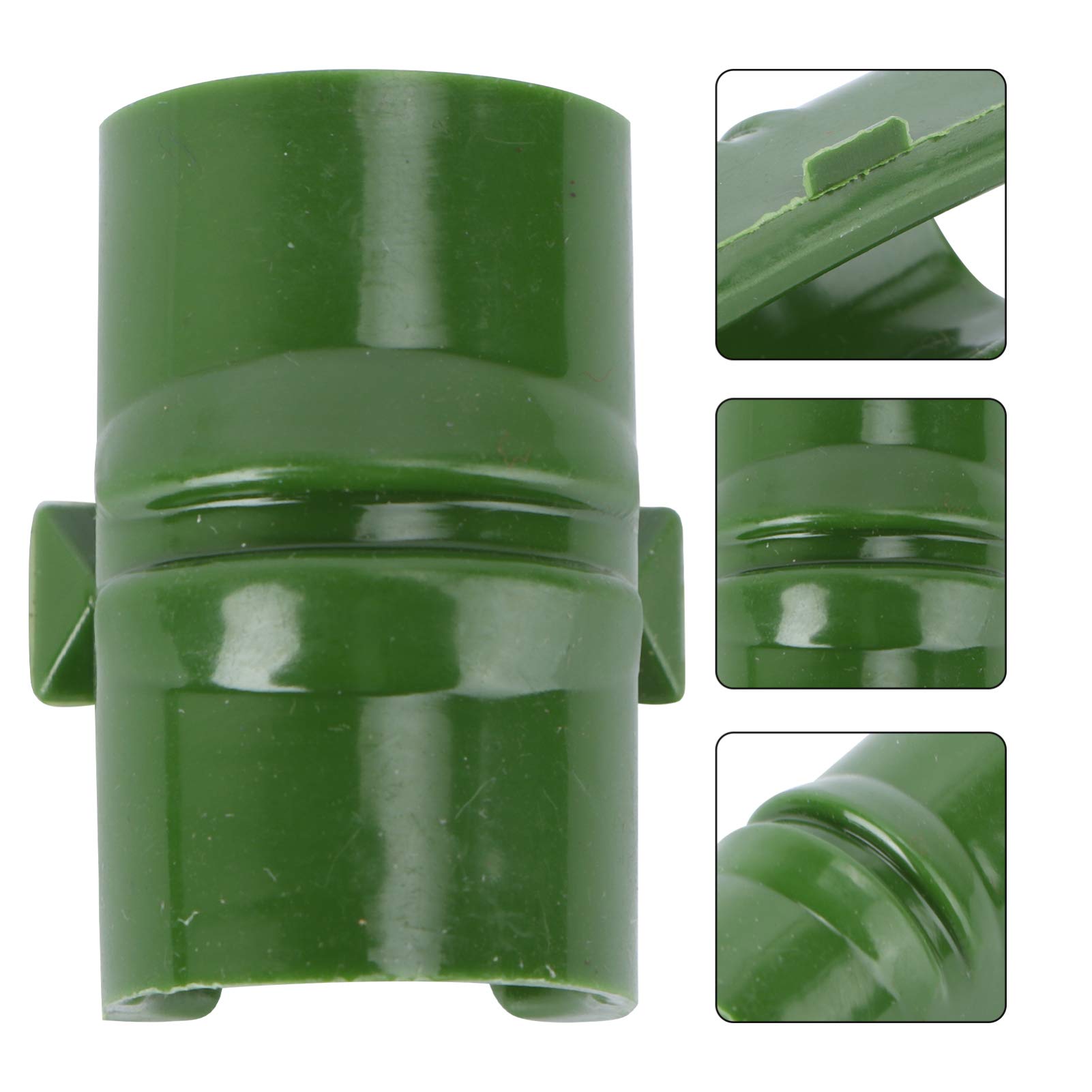 20Pcs Greenhouse Frame Clips - Heavy Duty Lamination Buttons for PVC Pipe, Gardening Tube & Shed Film - Secure Mesh Net Buckle Snap Clamps for Greenhouse Accessories | Perfect for Farm, Garden & DIY Greenhouse Construction