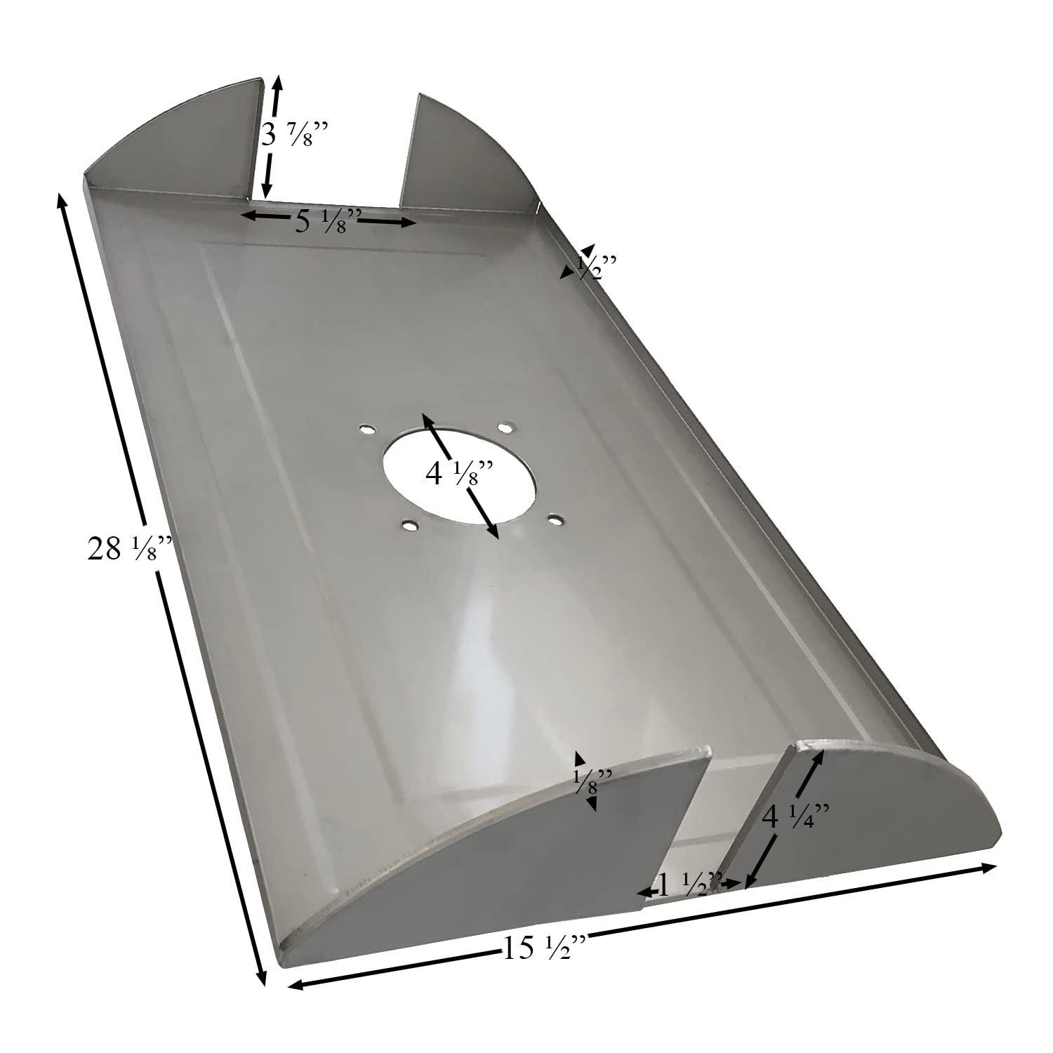 Pit Boss 1000 Series Pellet Grill Diffuser Plate Replacement - Compatible with 1100PS1-6 Models | Perfect for Even Heat Distribution & Smoking | Ideal for Backyard BBQs, Camping & Outdoor Cooking