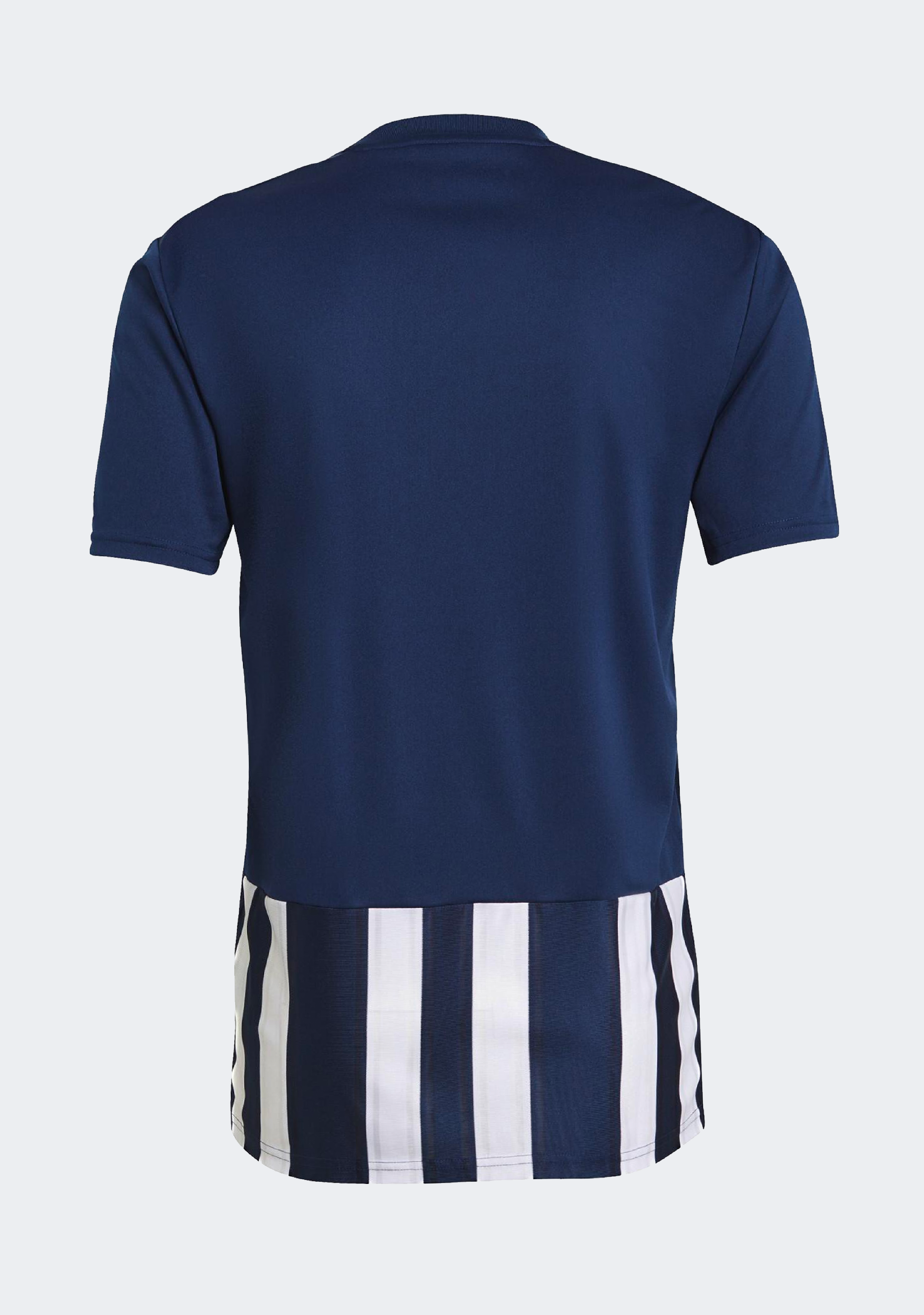 Adidas Men's Striped 21 Jersey - Navy/White - Breathable Athletic Shirt for Running, Gym & Casual Wear
