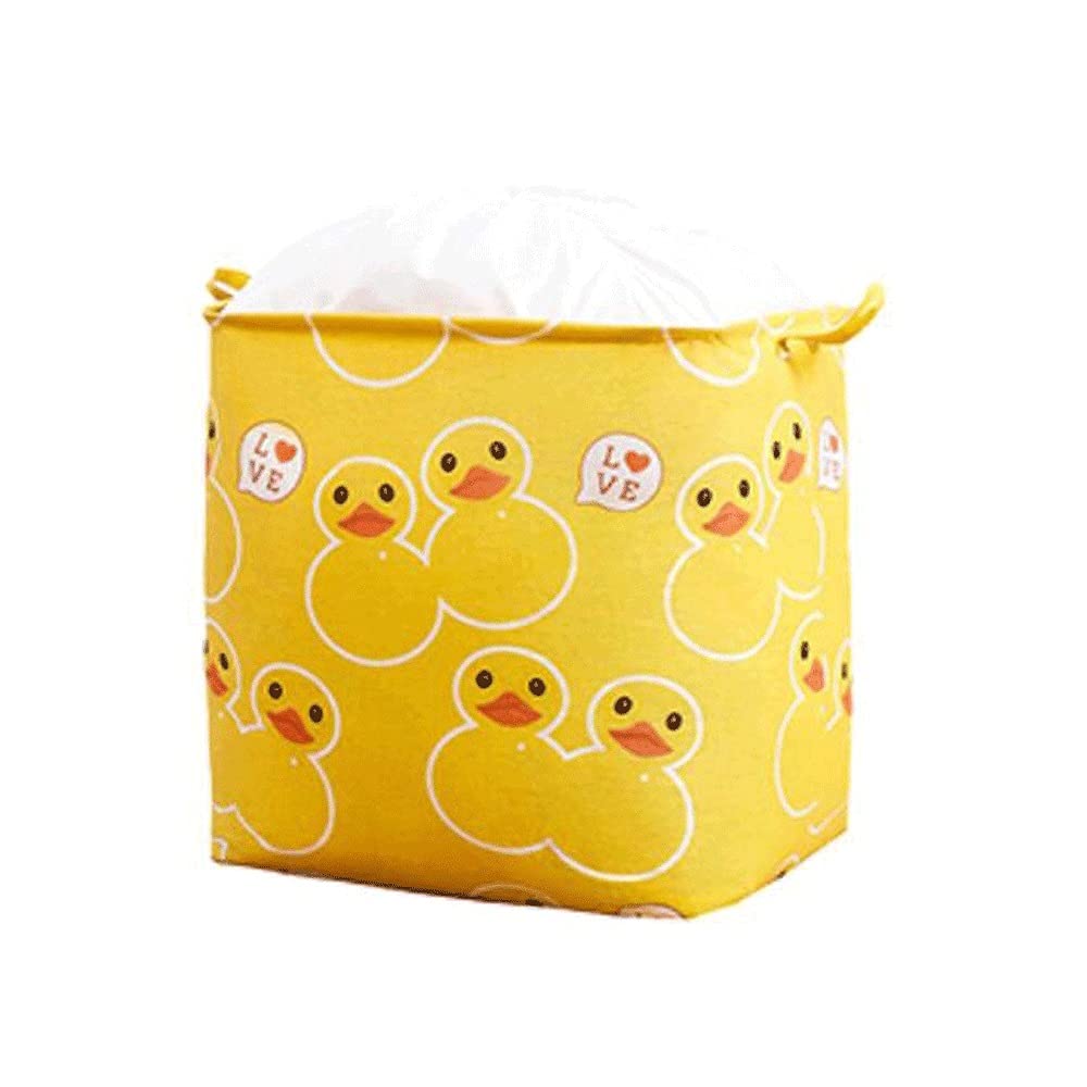 Large Fabric Storage Box with Lid - 50 x 40 x 50cm Waterproof Oxford Cloth Organizer for Clothes, Toys & Household Items - Perfect for Wardrobe, Moving & Home Organization