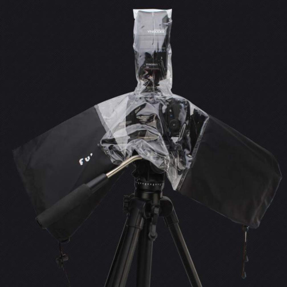SOLUSTRE Waterproof Rain Jacket for Camera - Rain & Snow Protector Cover, Lens Guard for DSLR & Mirrorless Cameras - Perfect for Outdoor Photography in Rainy & Snowy Weather