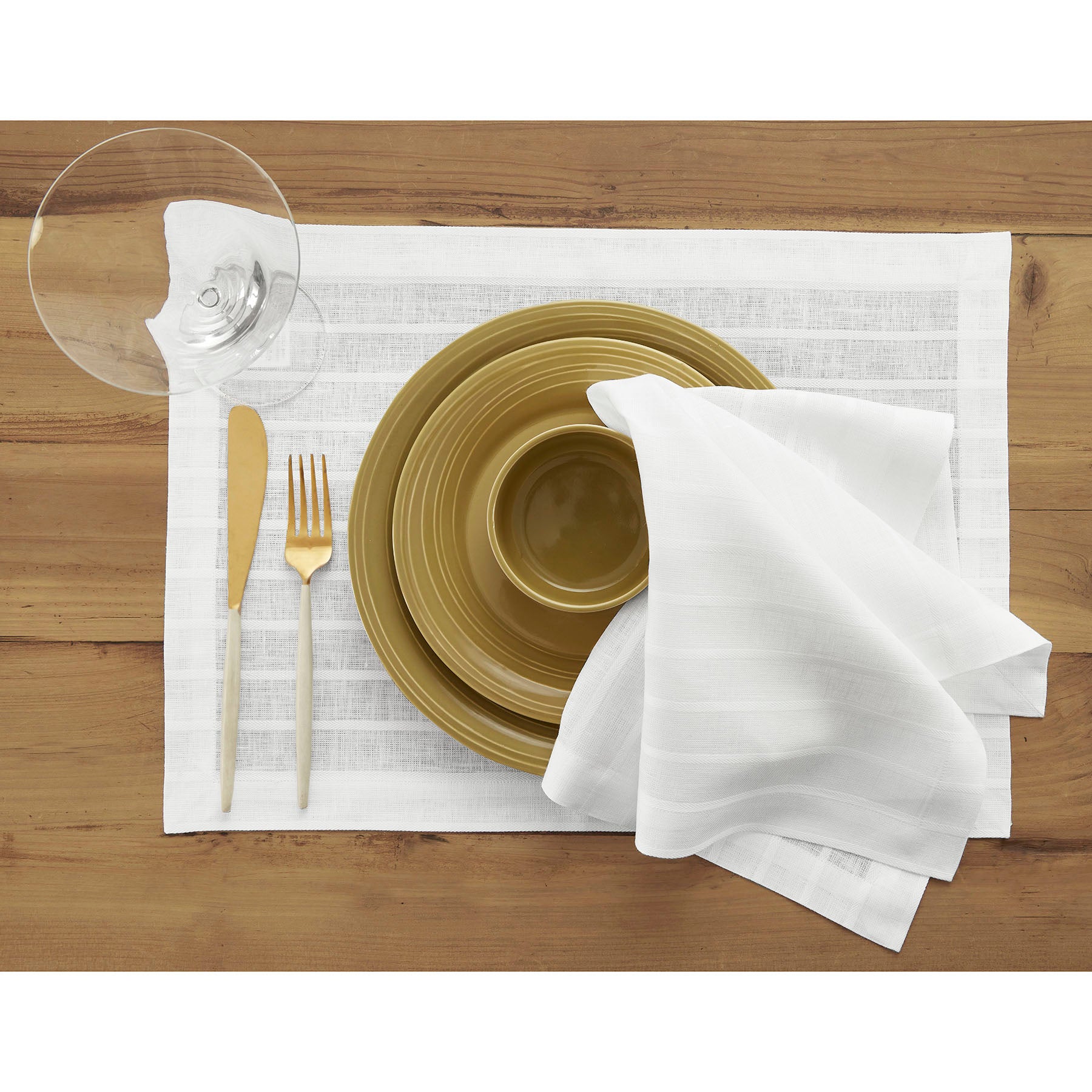 Premium Zoe Placemats Set of 4 - Waterproof & Heat-Resistant Table Mats for Dining, Kitchen, and Party Decor - Elegant Home Tableware Accessories