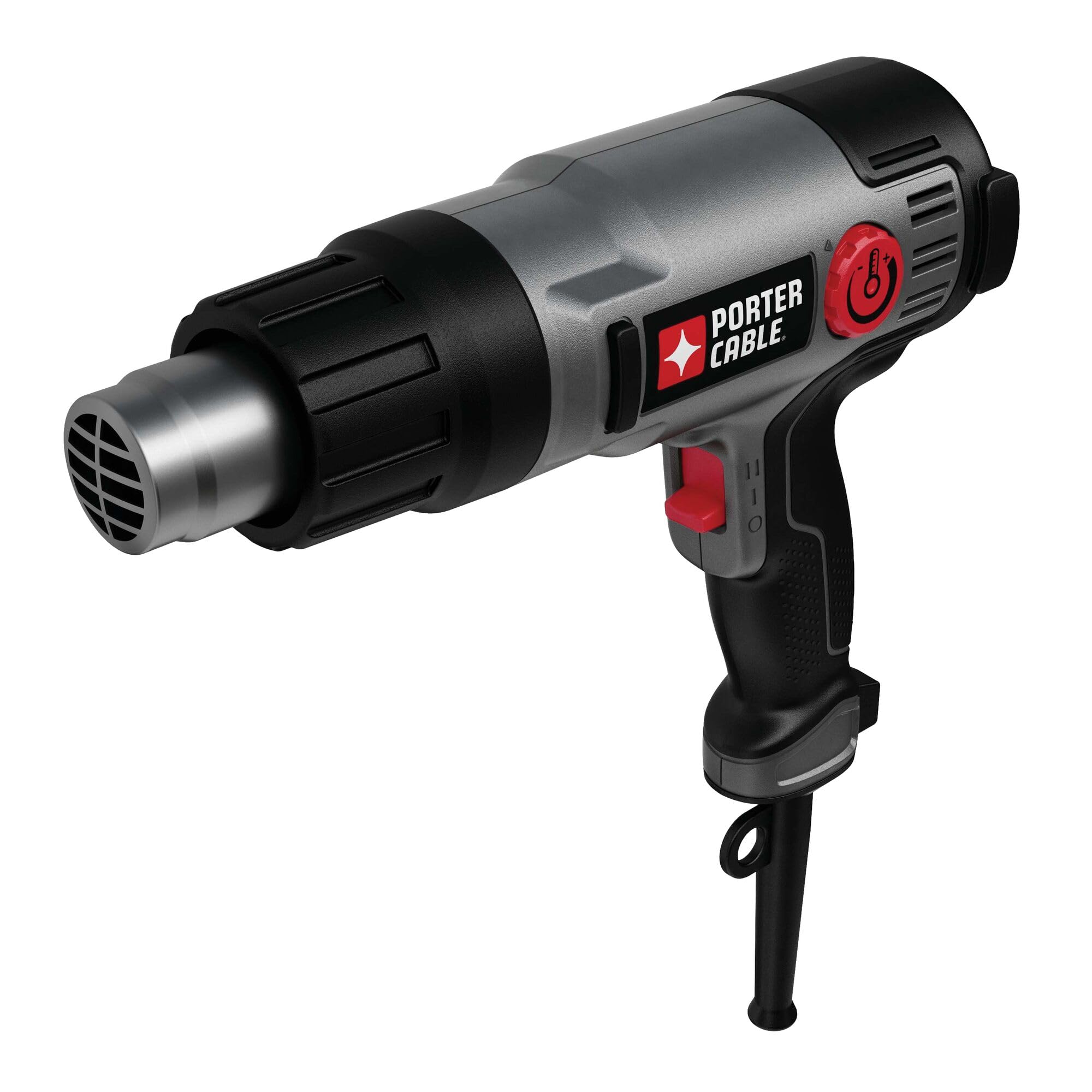 PORTER-CABLE 1500W Dual Temperature Heat Gun - PC1500HG Electric Hot Air Tool for DIY, Crafting, Shrink Wrapping & Paint Removal | Heavy Duty Corded Design for Home Improvement Projects