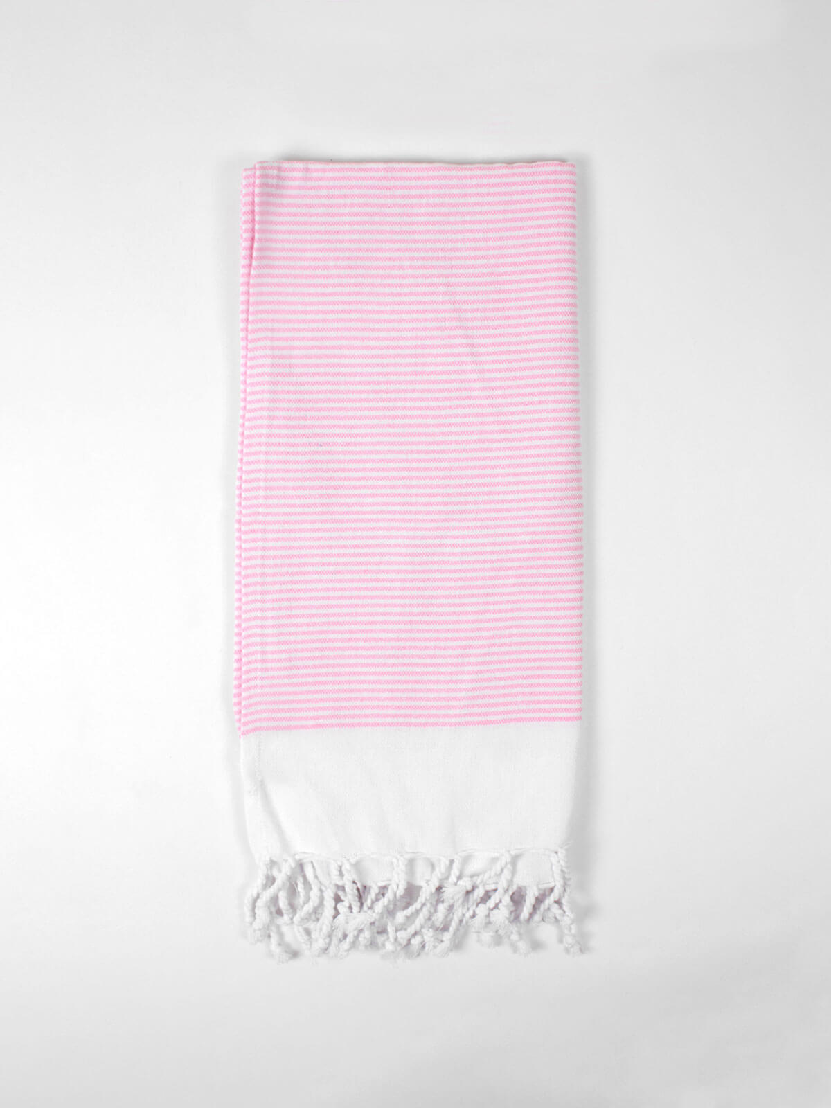 Premium Pink Bondi Hammam Towel - 100% Cotton Turkish Pestemal Beach Towel | Lightweight & Quick-Drying for Pool, Yoga, Travel & Spa Use