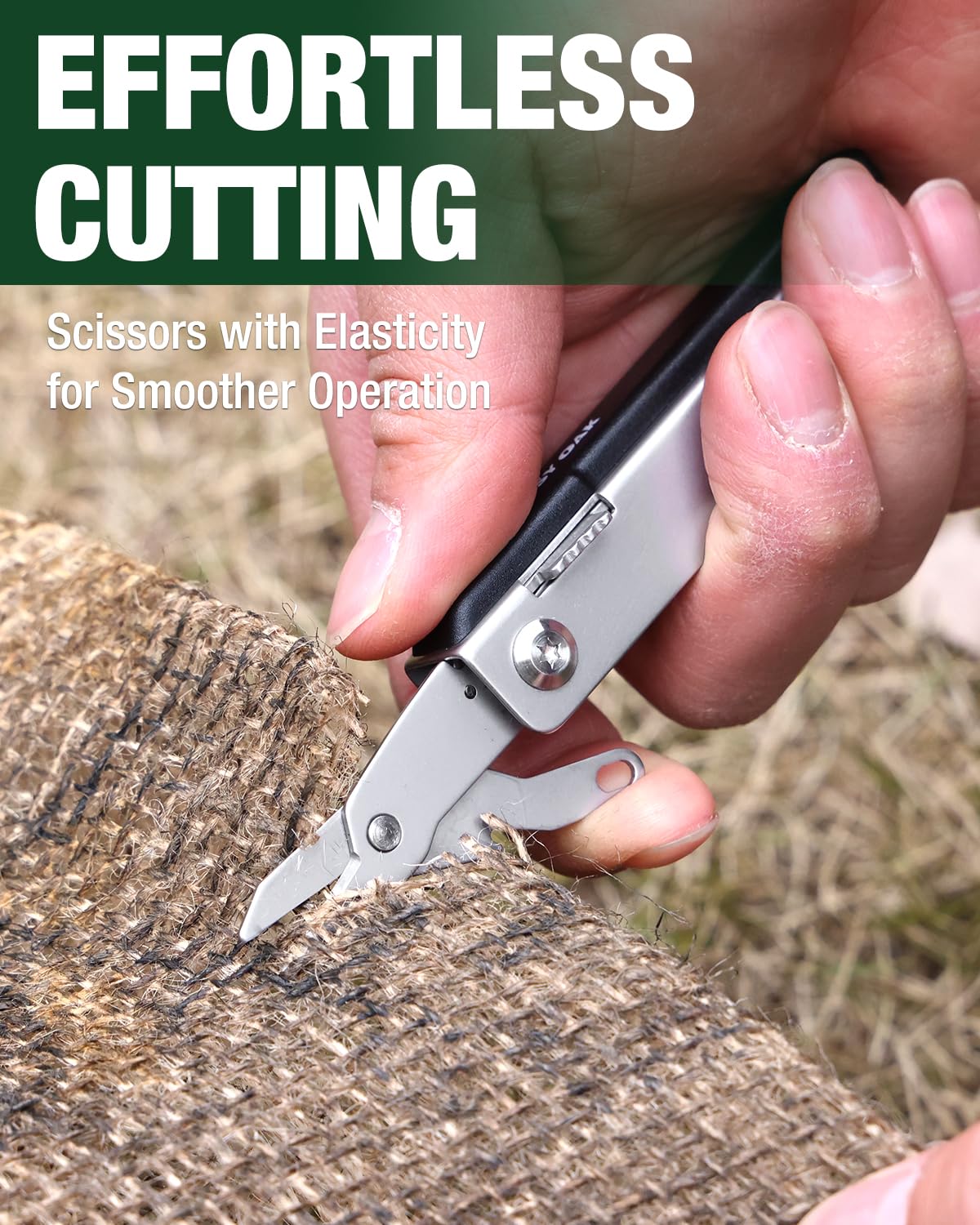 Mossy Oak 12-in-1 EDC Keychain Multitool with Knife, Scissors, Screwdrivers & Bottle Openers - Compact Survival Gear for Outdoor Camping, Hiking, Emergency Repair | Perfect Gift for Men & Adventurers