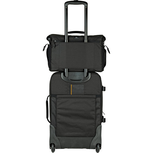 Lowepro Nova 200 AW II Camera Shoulder Bag - Waterproof DSLR/SLR Gear Carrier for Photographers - Perfect for Travel, Hiking & Outdoor Photography (Black)