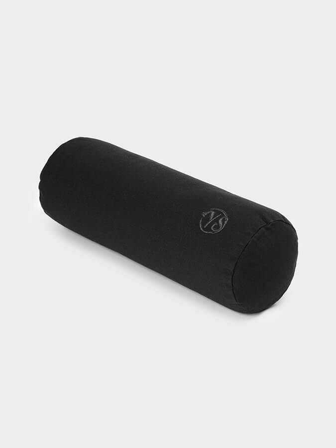 Organic Buckwheat Mini Yoga Bolster - Support for Meditation, Prenatal & Restorative Yoga - Perfect for Home & Studio Use