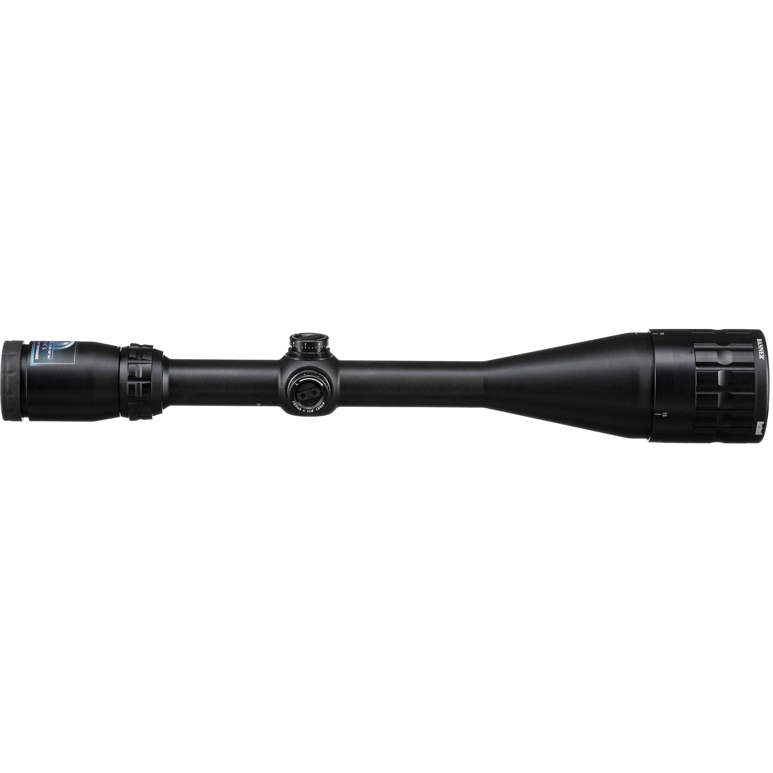 Bushnell Banner 6-18x50 Rifle Scope - Matte Black Finish with Multi-X Reticle & Included Scope Rings | Ideal for Hunting, Target Shooting & Long-Range Precision