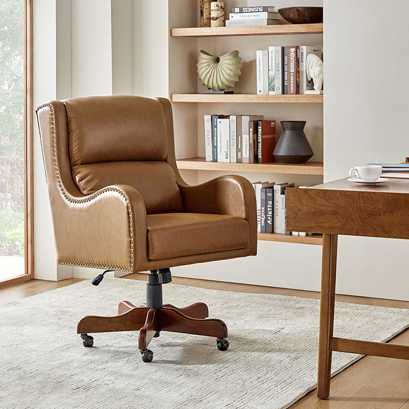Premium Otto Executive Task Chair - Adjustable Seat Height & Tilt Mechanism - Ergonomic Office Chair for Home & Business Workspaces