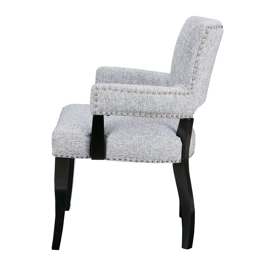 Dawson Arm Dining Chair - Modern Upholstered Side Chair for Kitchen, Dining Room & Office - Comfortable & Stylish Seating Solution