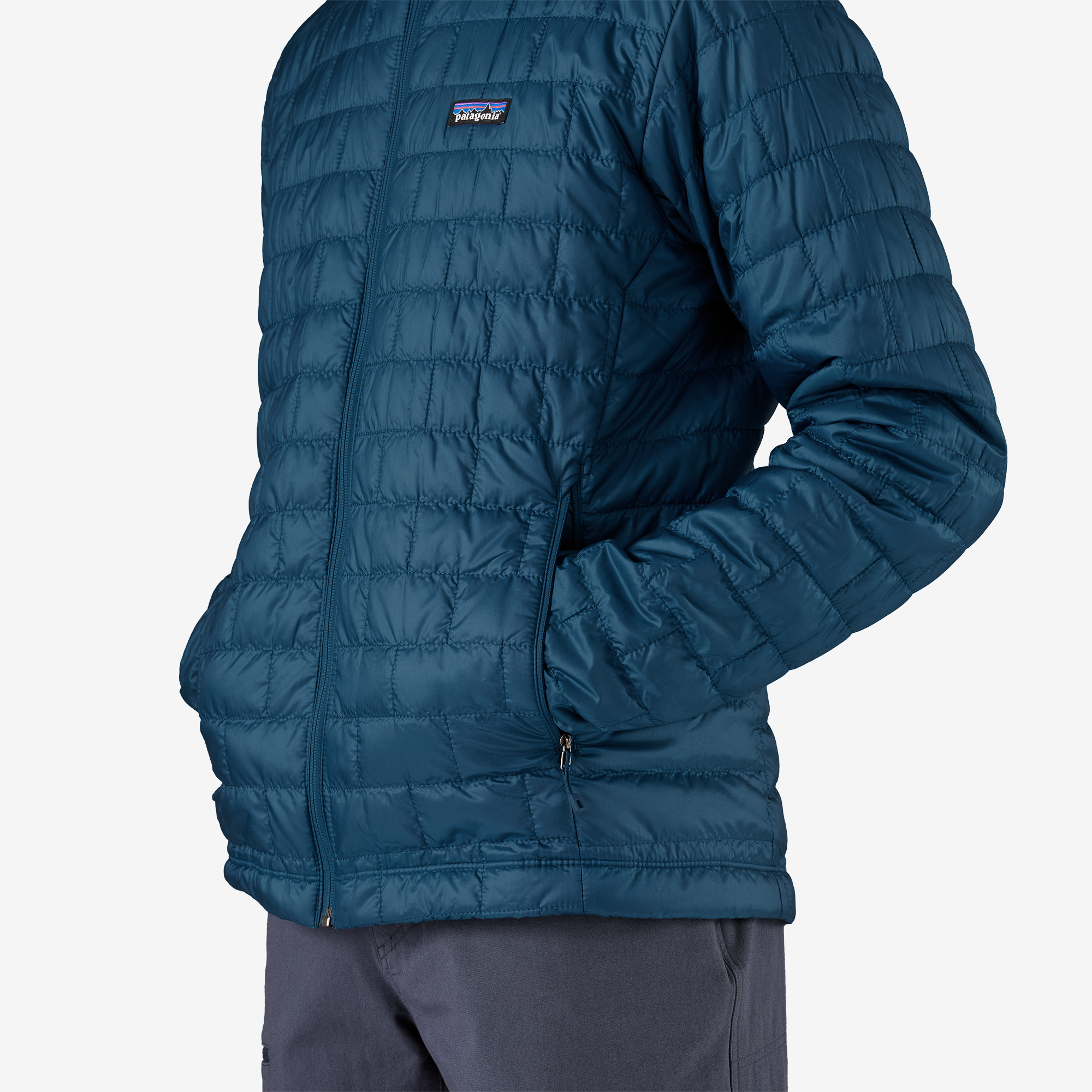 Men's Nano Puff® Jacket - Lightweight Insulated Water-Resistant Winter Coat for Outdoor Activities | Hiking, Camping & Travel