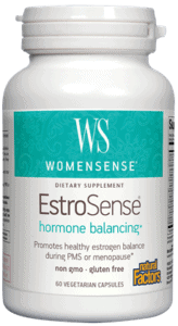 WomenSense® EstroSense® - Natural Hormone Balance Supplement for Women | Supports Menopause, PMS & PCOS Relief | Vegan, Non-GMO | Daily Wellness & Vitality Boost