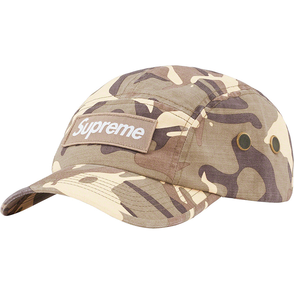 Supreme Military Camp Cap - Stone Camo Design for Outdoor & Streetwear Fashion | Perfect for Hiking, Camping & Urban Style